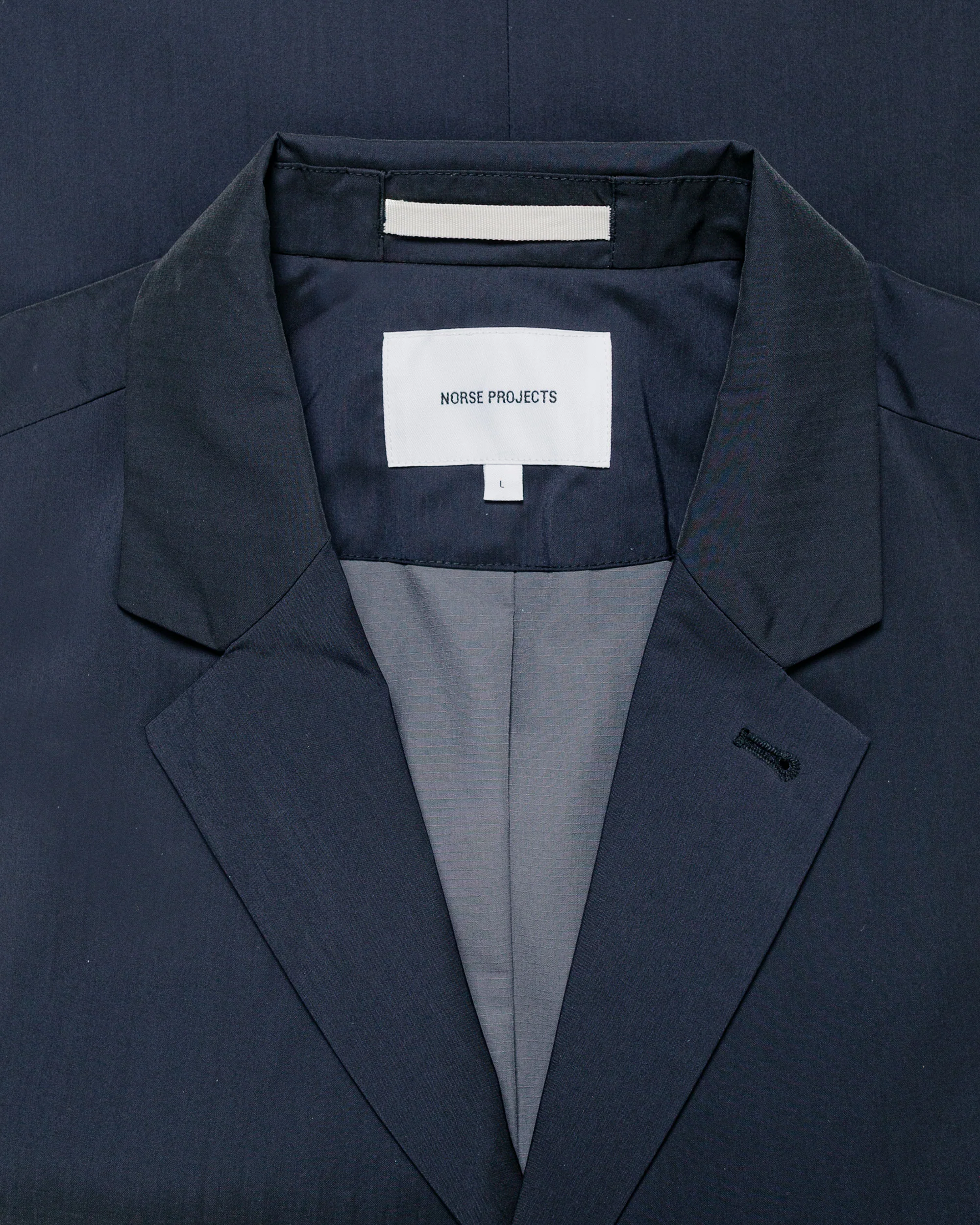 Norse Projects Nilas Alpinix Smart Merino Jacket Dark Navy - Image 5