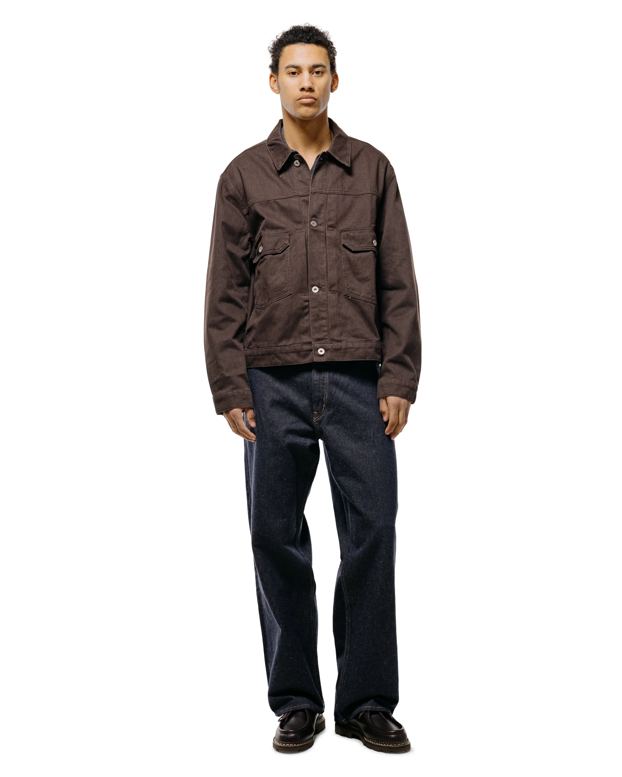Norse Projects Storadal Resist Dyed Twill Type II Jacket Shale - Image 5