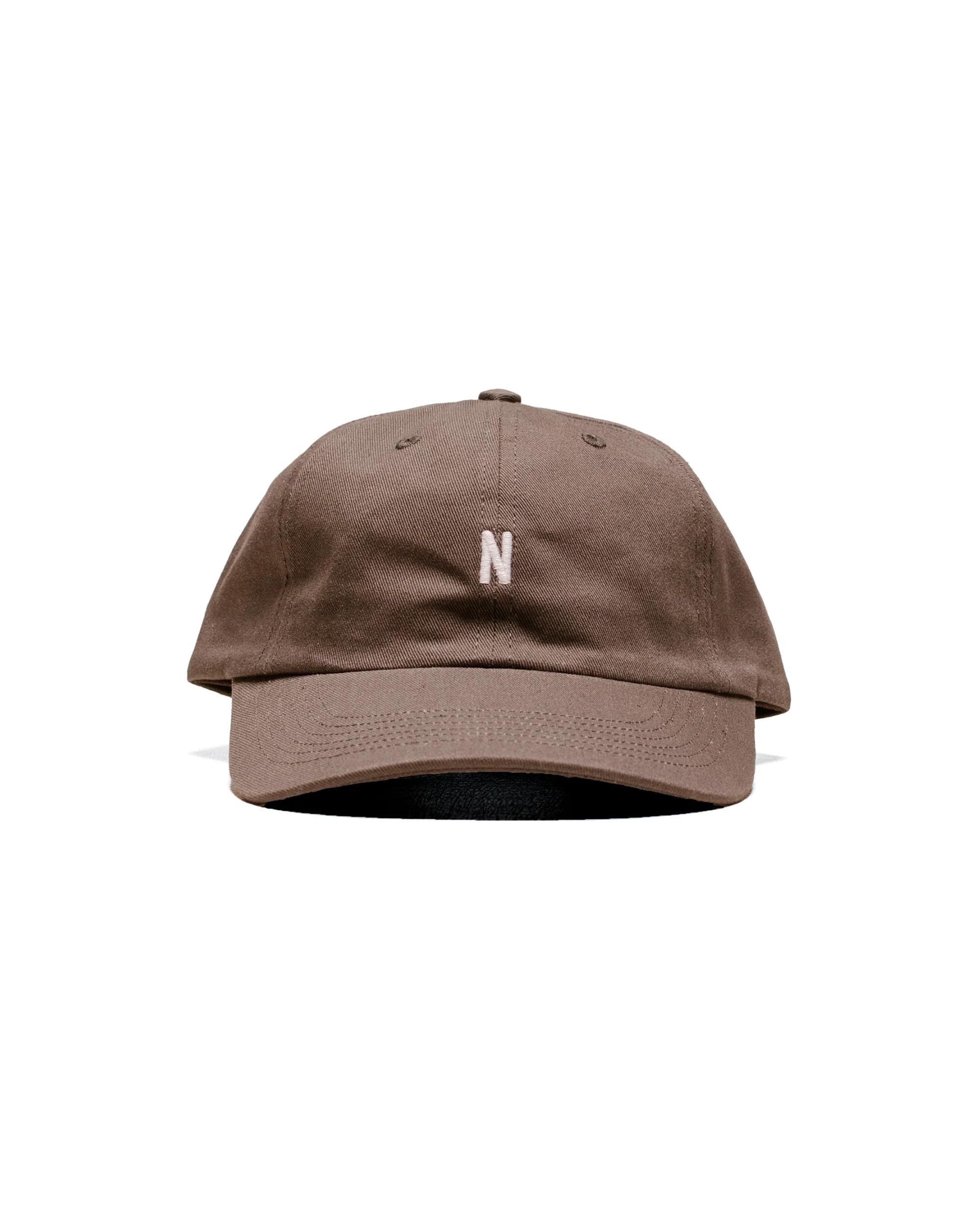 Norse Projects Twill Sports Cap Chestnut