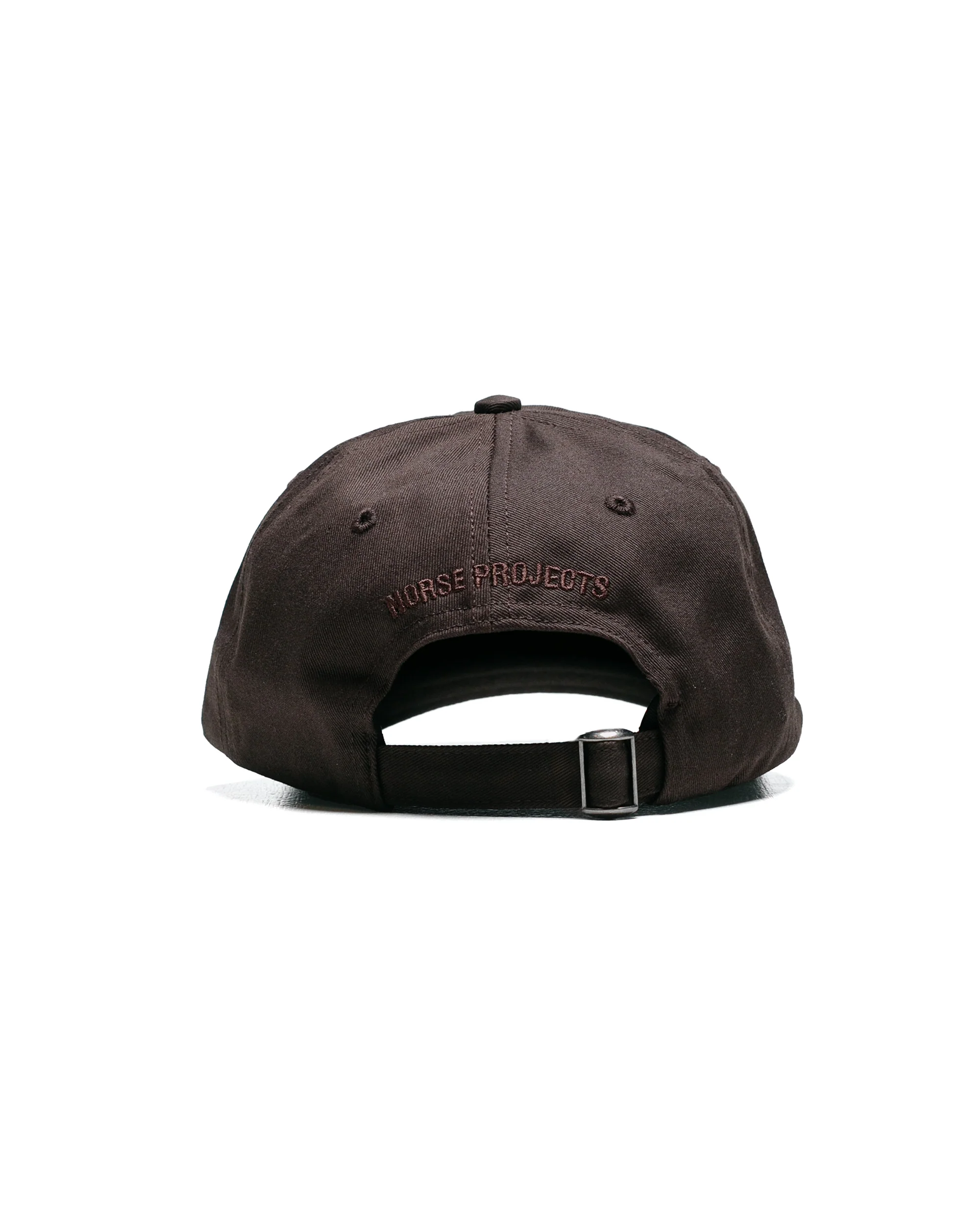Norse Projects Twill Sports Cap Espresso - Image 2