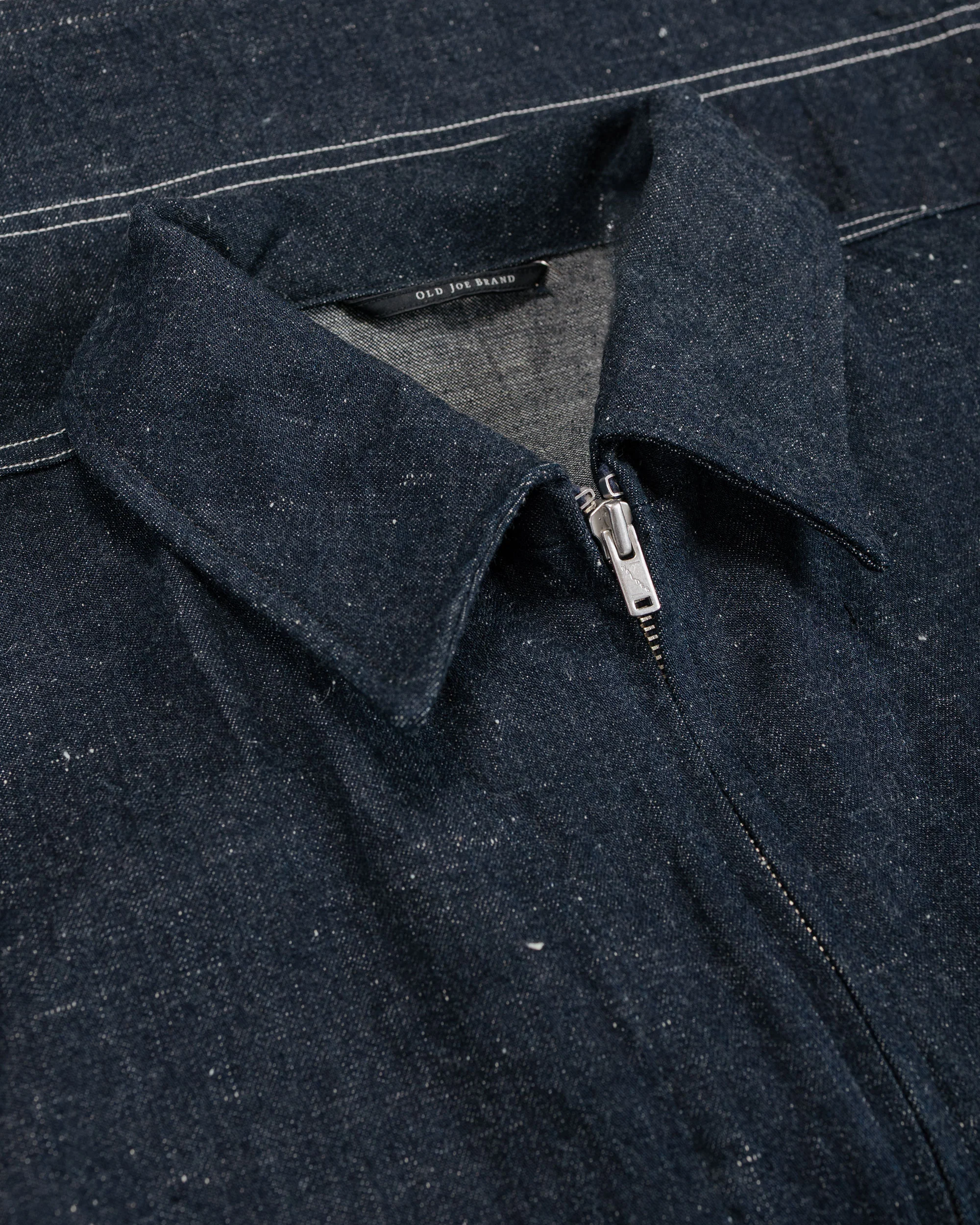 Old Joe Erwin Zip Jacket Indigo - Image 5