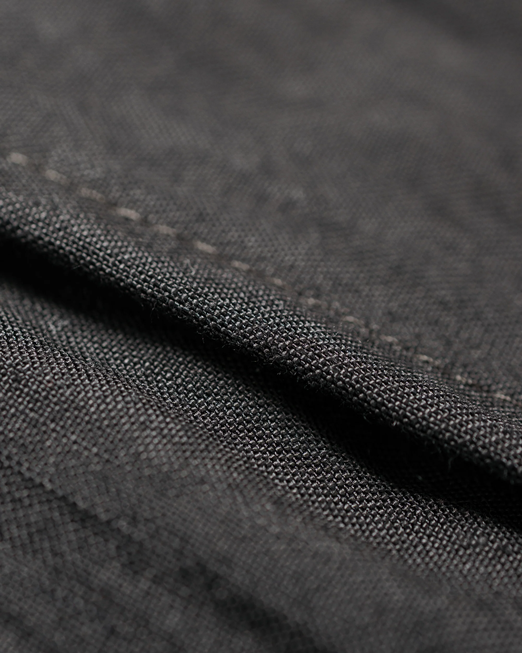 Our Legacy Pack Blazer Soot Black Techflax - Image 6