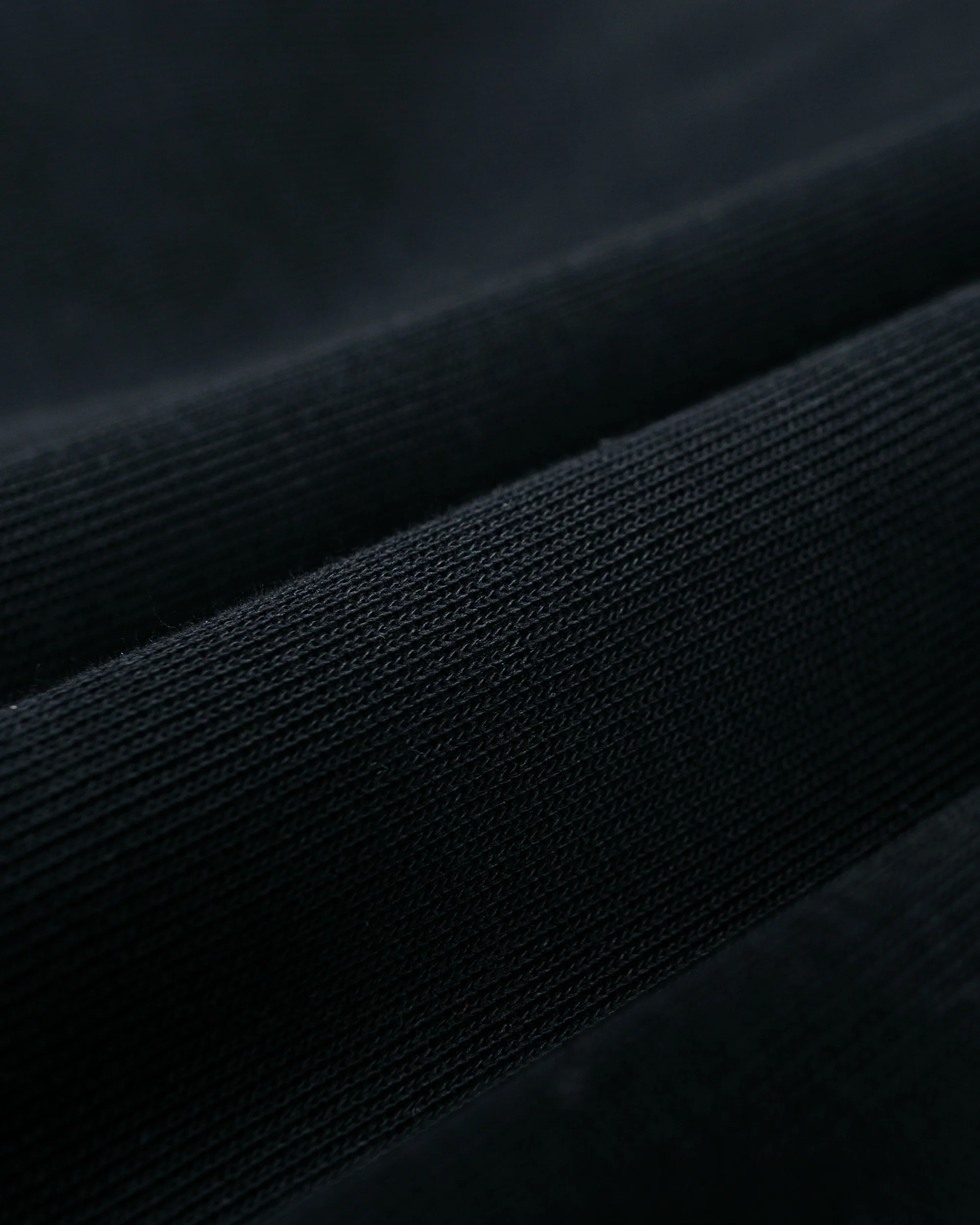 Our Legacy Shrunken Full Zip Black Athletic Rib - Image 6