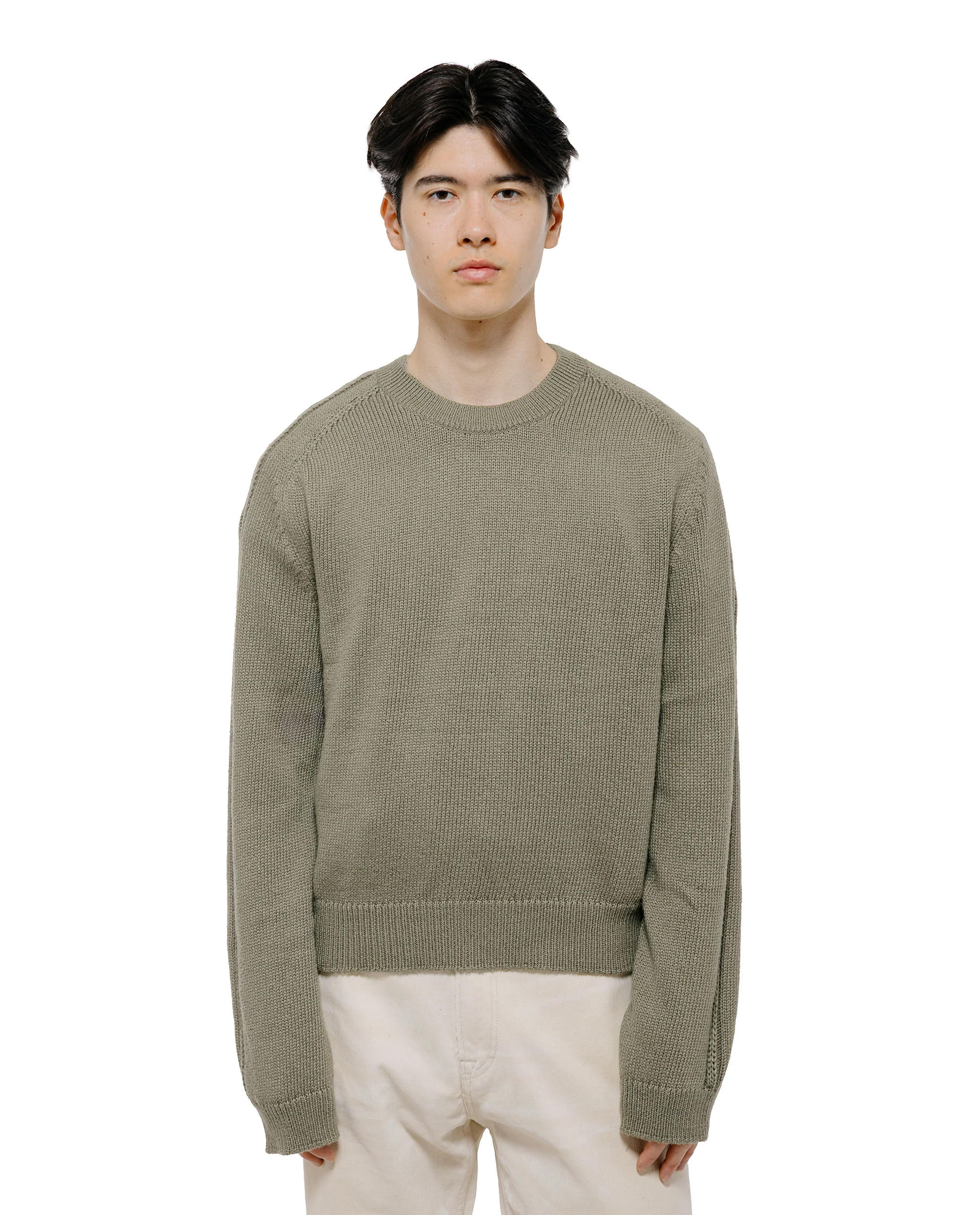 Our Legacy True Roundneck Slate Grey Cloud Cotton - Image 2