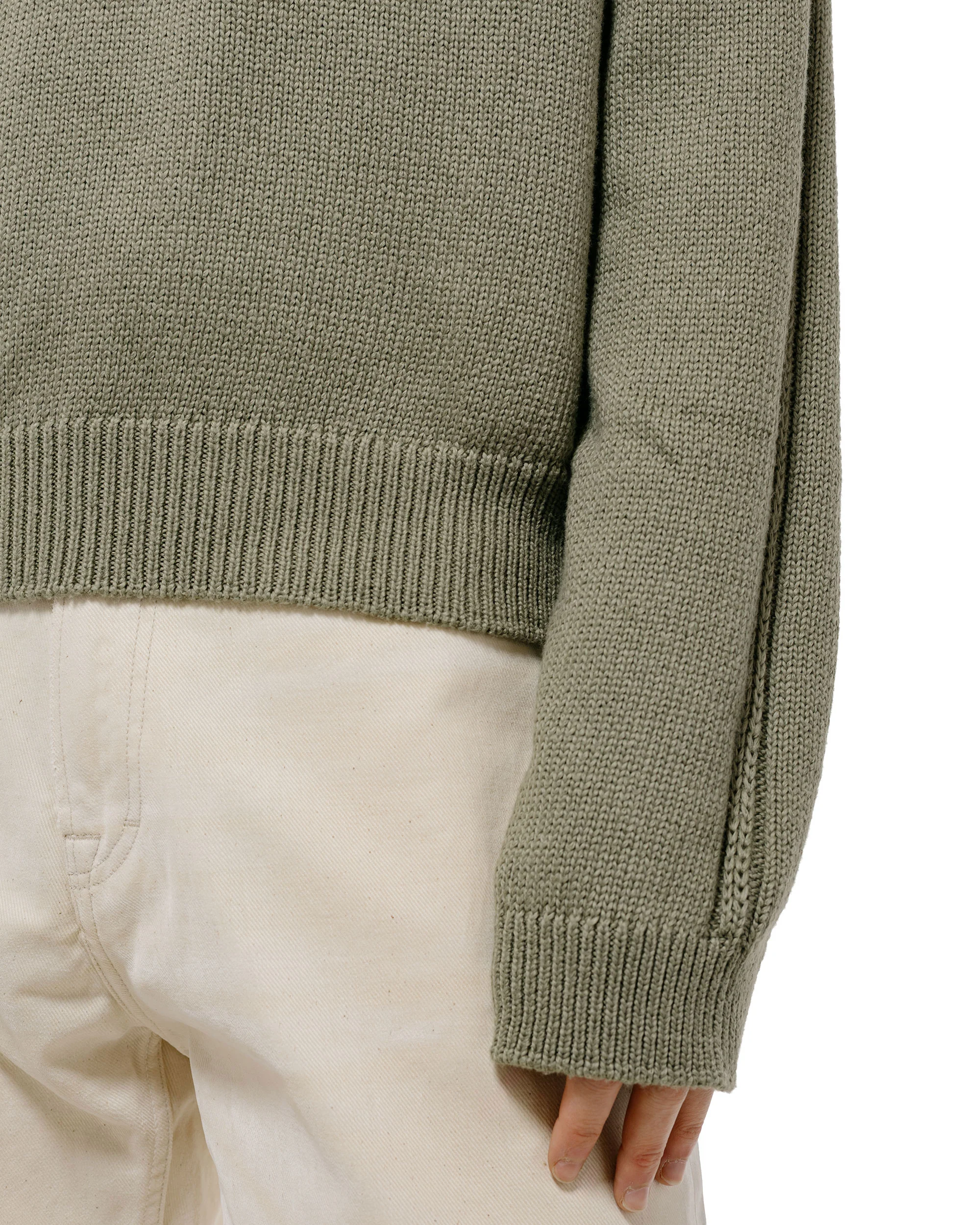 Our Legacy True Roundneck Slate Grey Cloud Cotton - Image 3