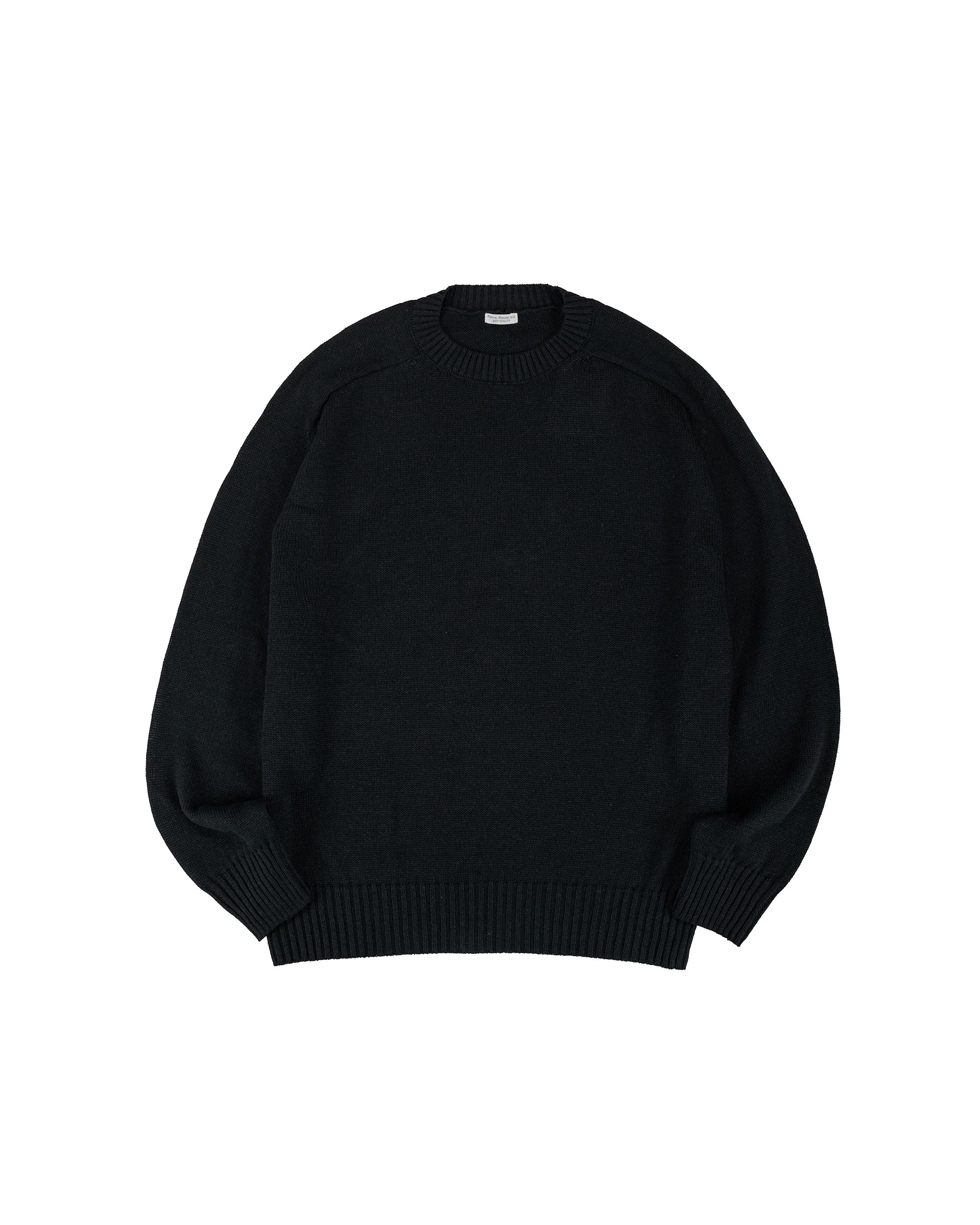 Phigvel C/L Crewneck Knit Ink Black
