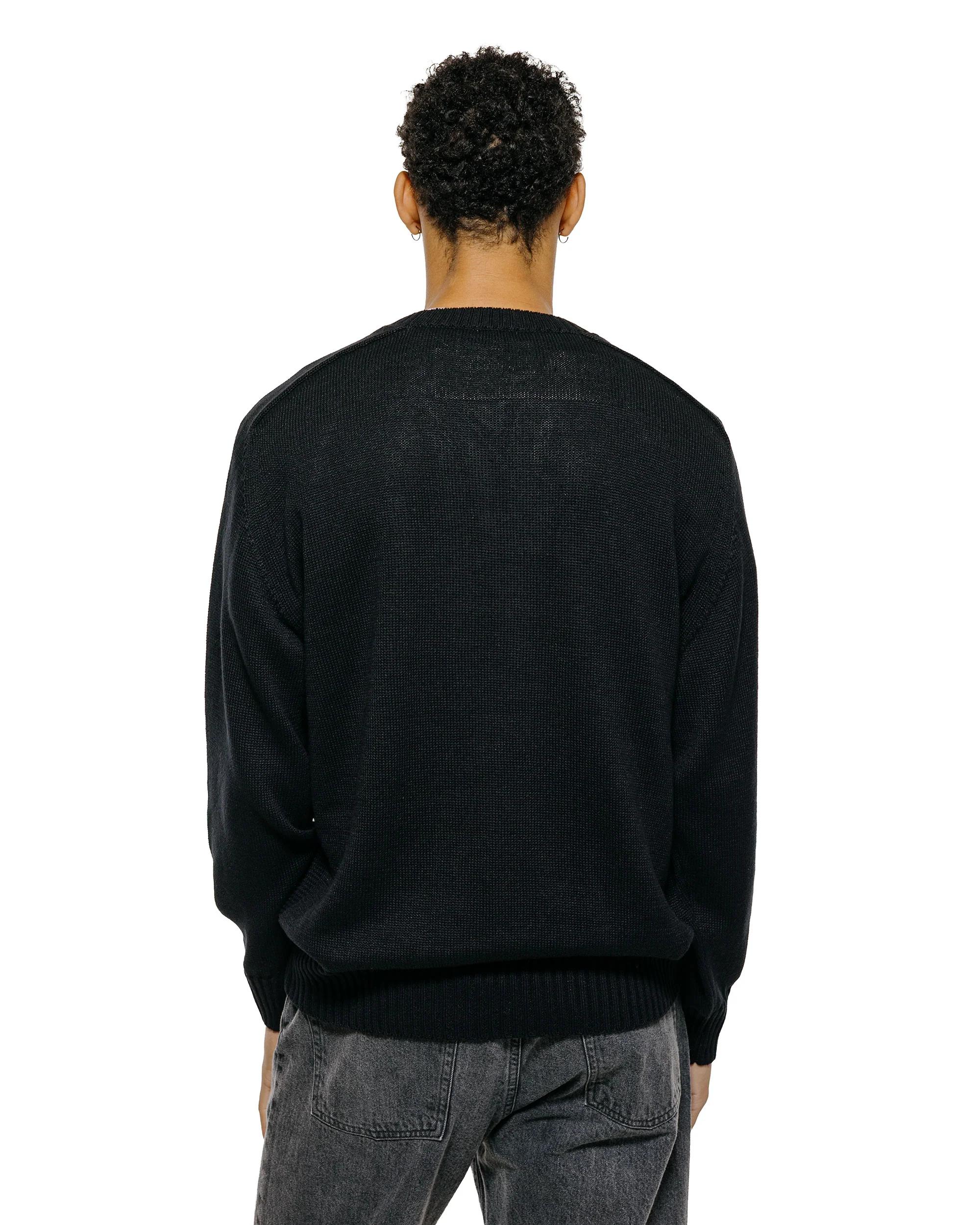 Phigvel C/L Crewneck Knit Ink Black - Image 3