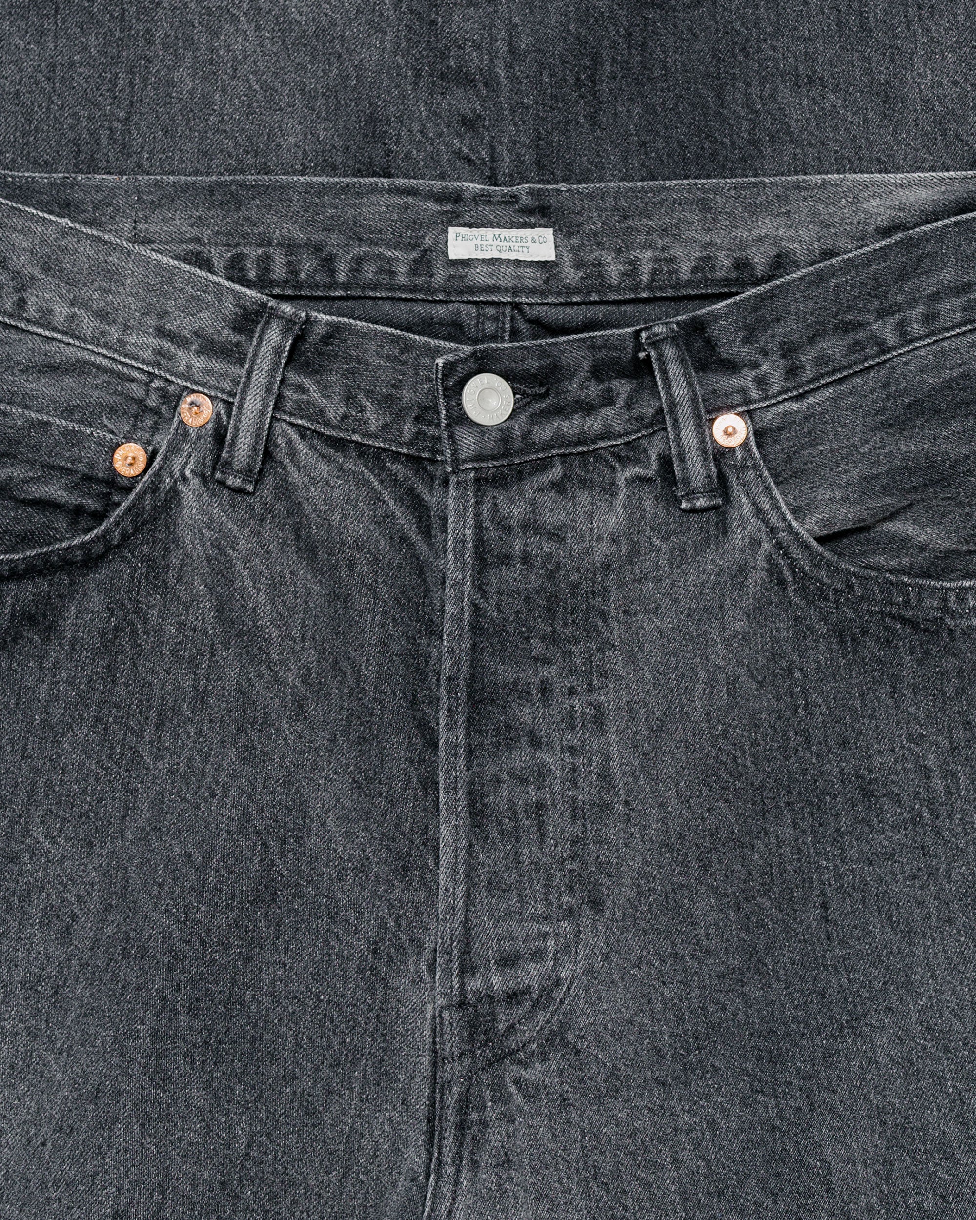 Phigvel Classic Faded Jeans Black Fade - Image 5