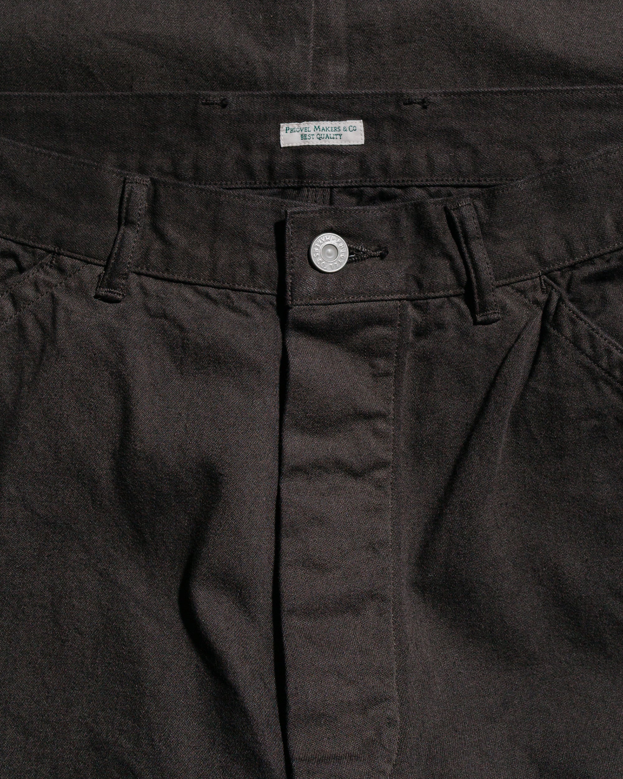 Phigvel Denim Painter Trousers Dust Black - Image 5
