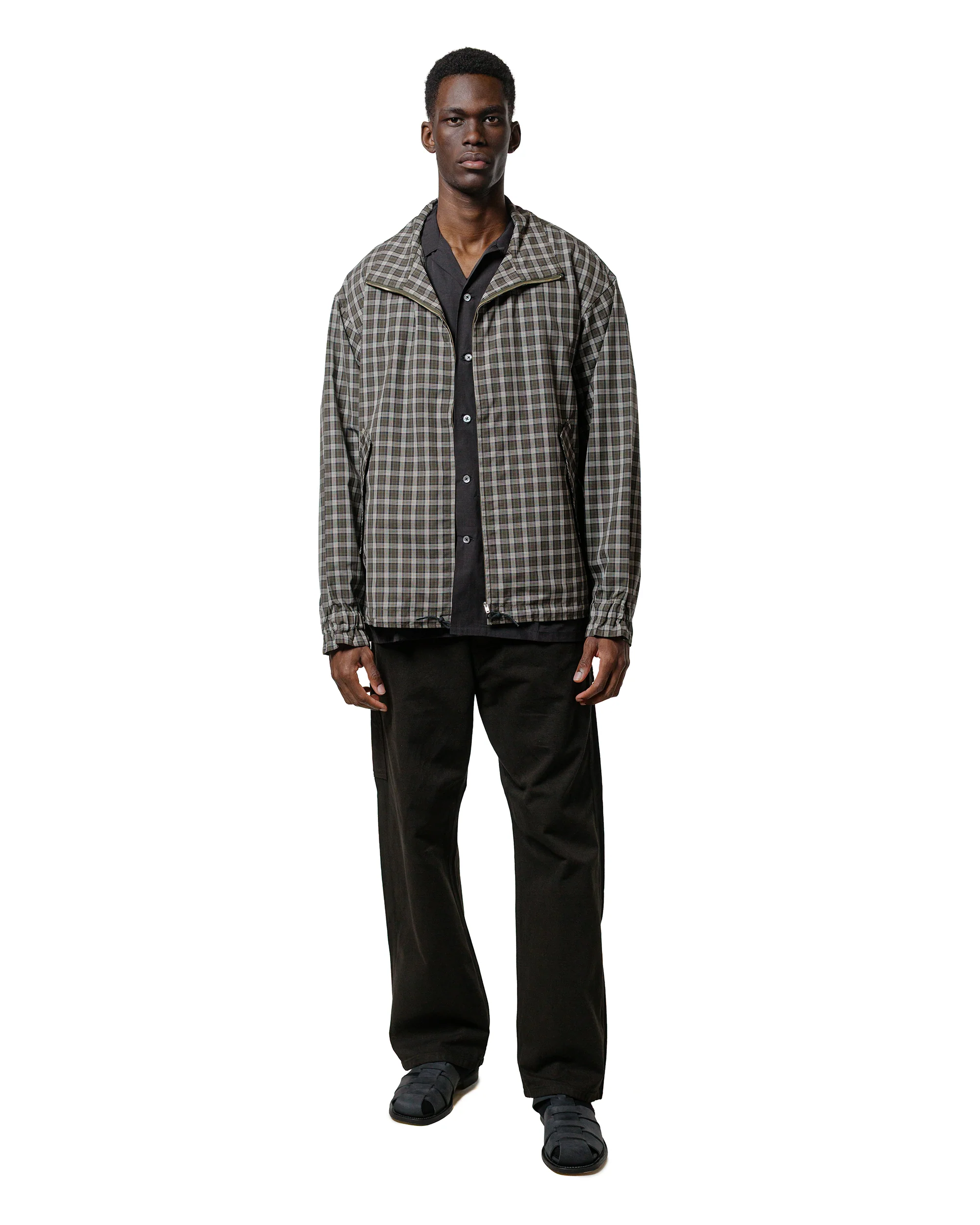 Phigvel Yacht Blouson Olive/Brown - Image 4