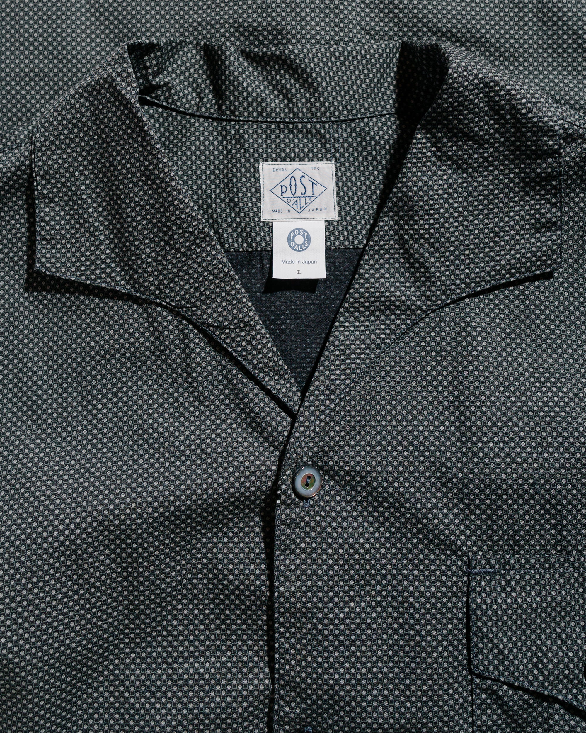Post O'Alls Town & Country 2 Micro Print Grey - Image 5