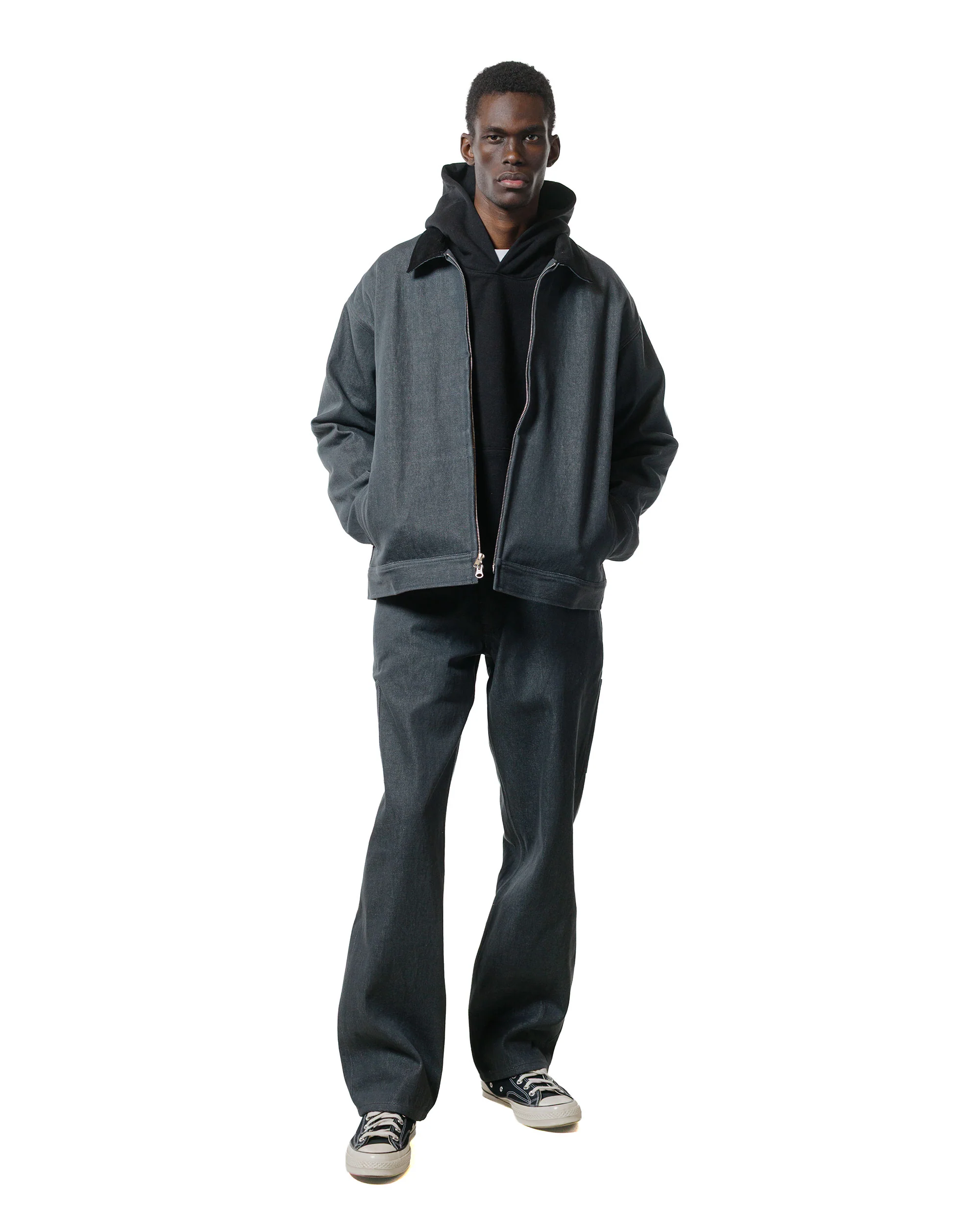 Randy's Garments 7-Pocket Jean Washed 13.5oz Cotton Charcoal Cone Denim - Image 4
