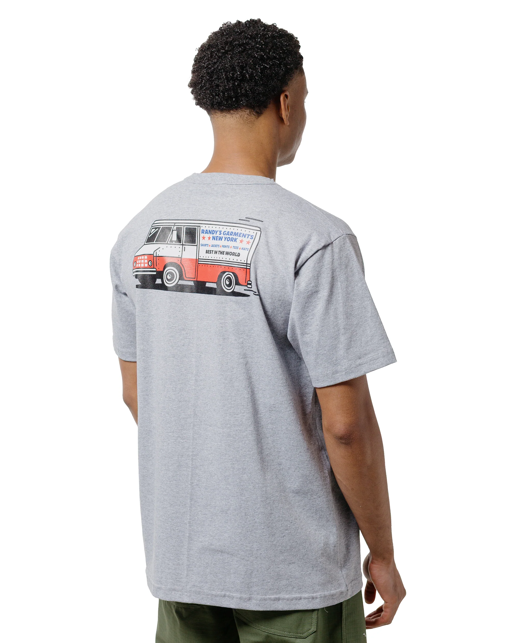 Randy's Garments Box Truck Tee Heather Gray - Image 3
