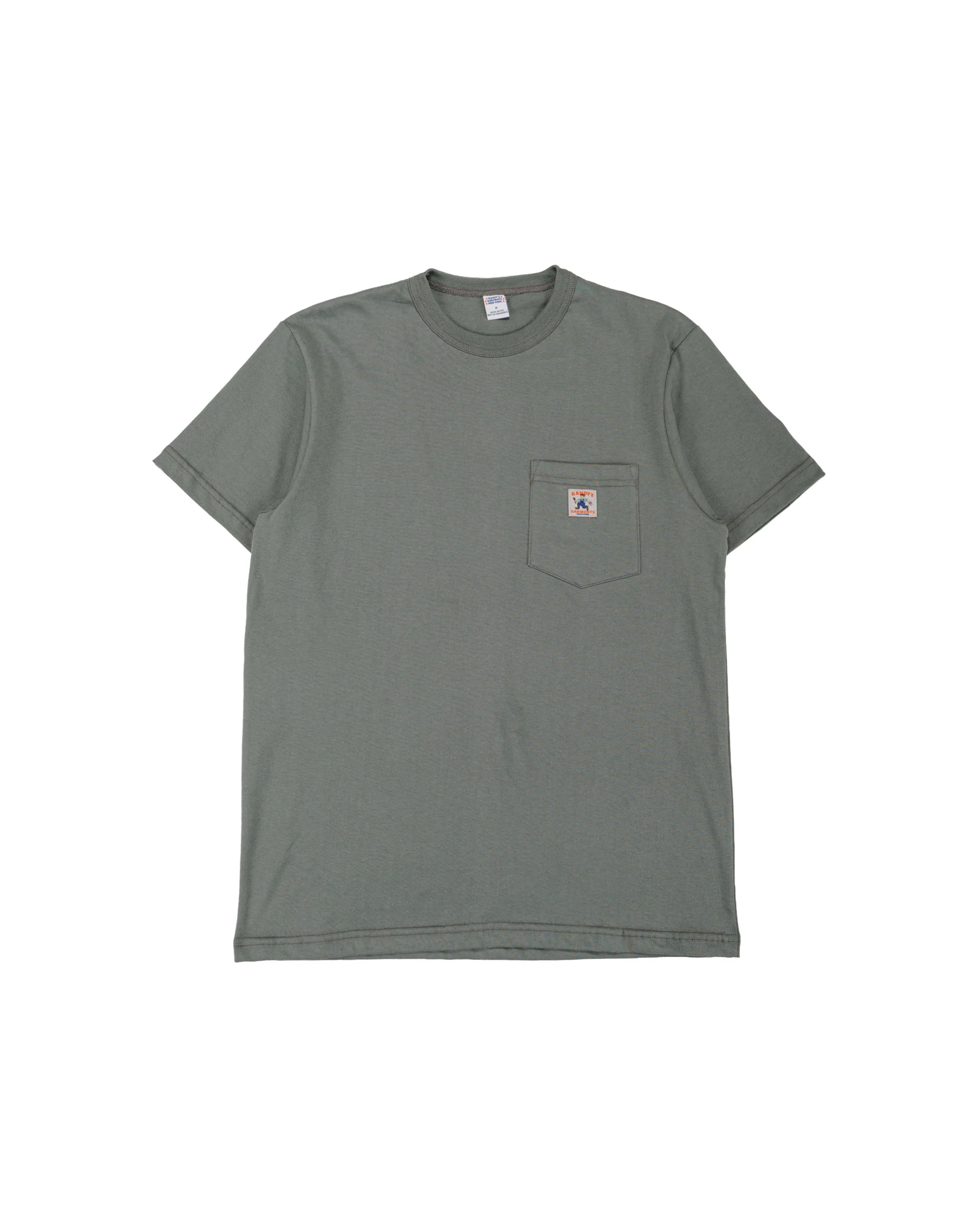Randy's Garments Pocket Tee Light Green