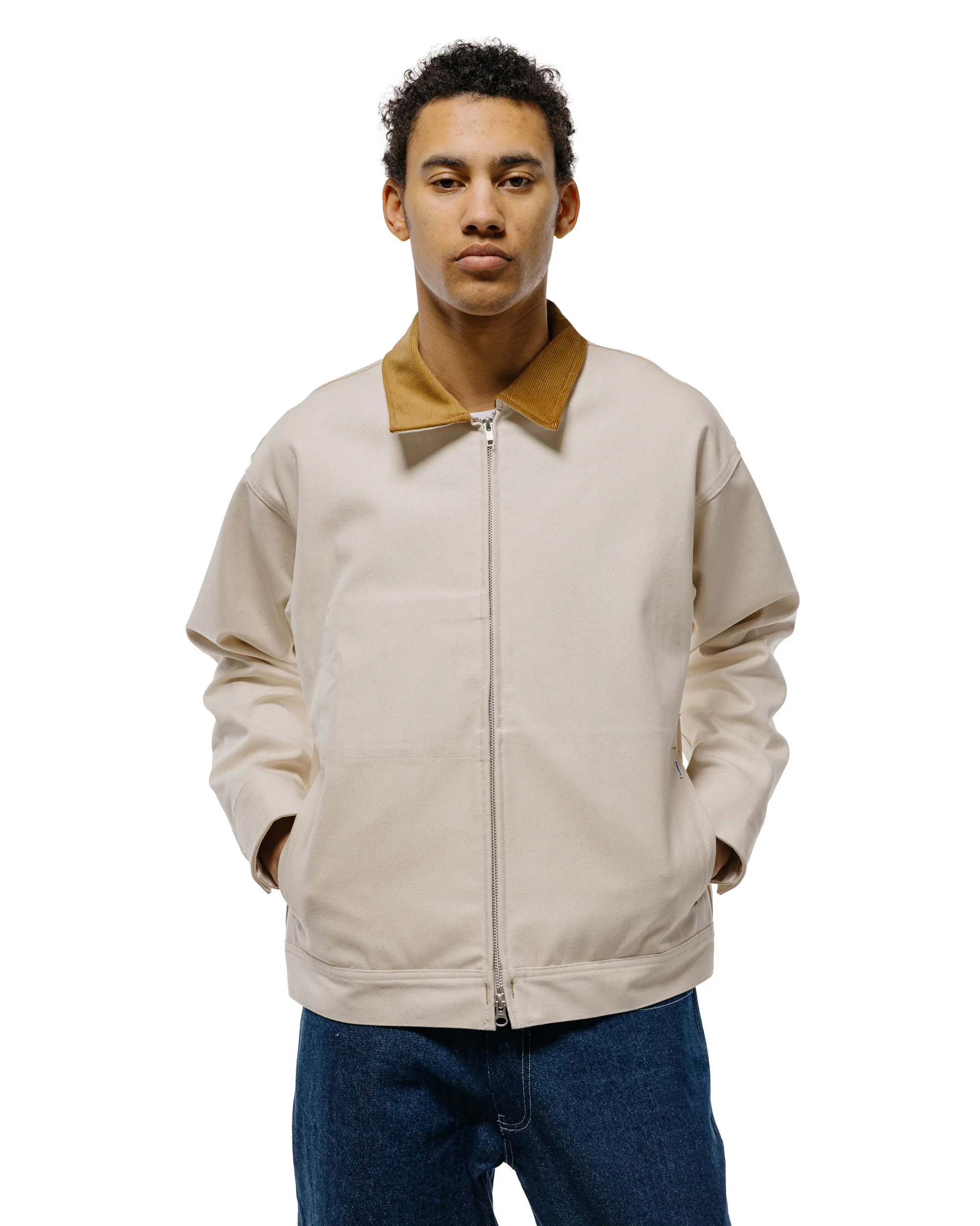 Randy's Garments Station Jacket Natural 12oz 100% Cotton Duck Canvas - Image 2