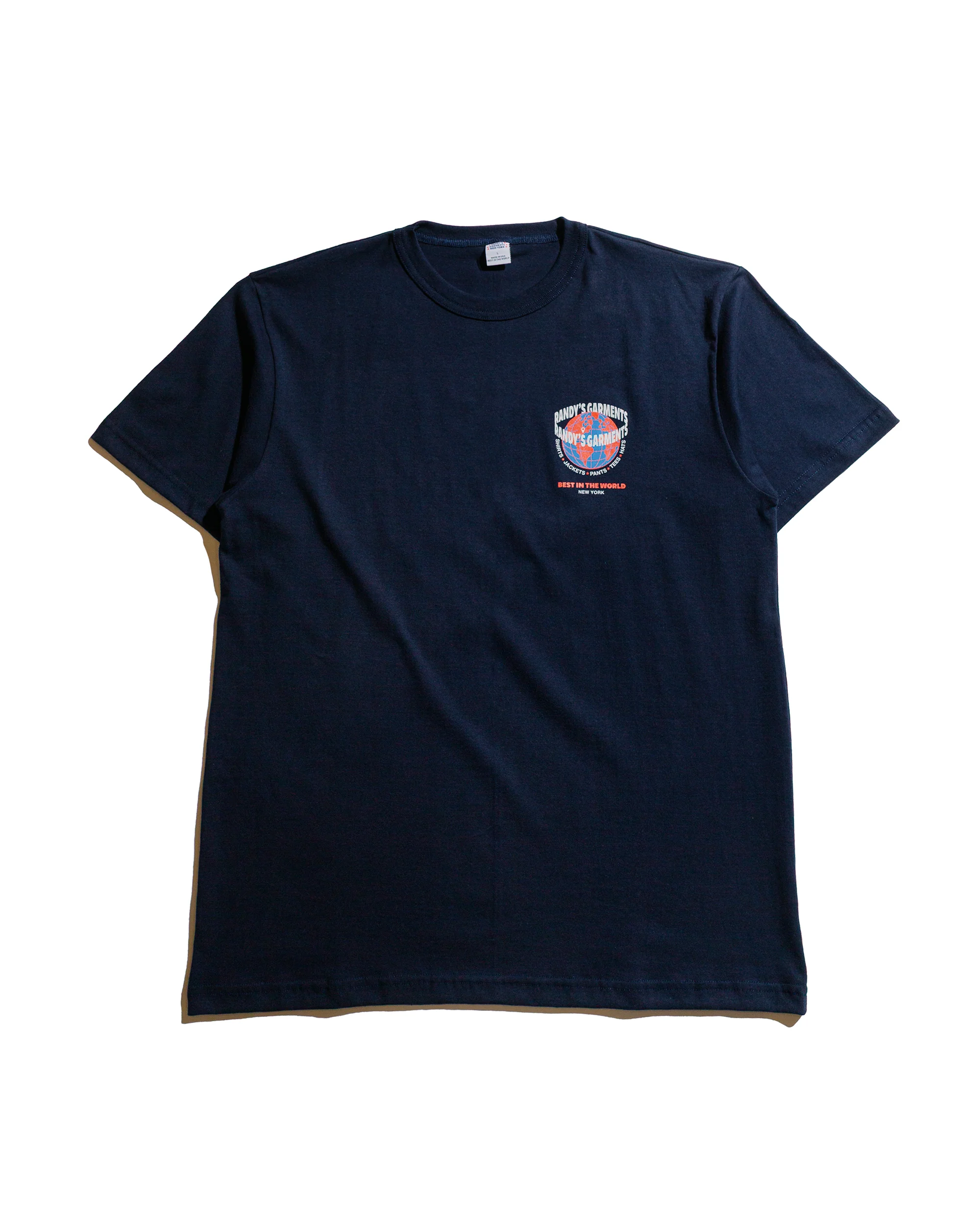Randy's Garments World Tee Navy