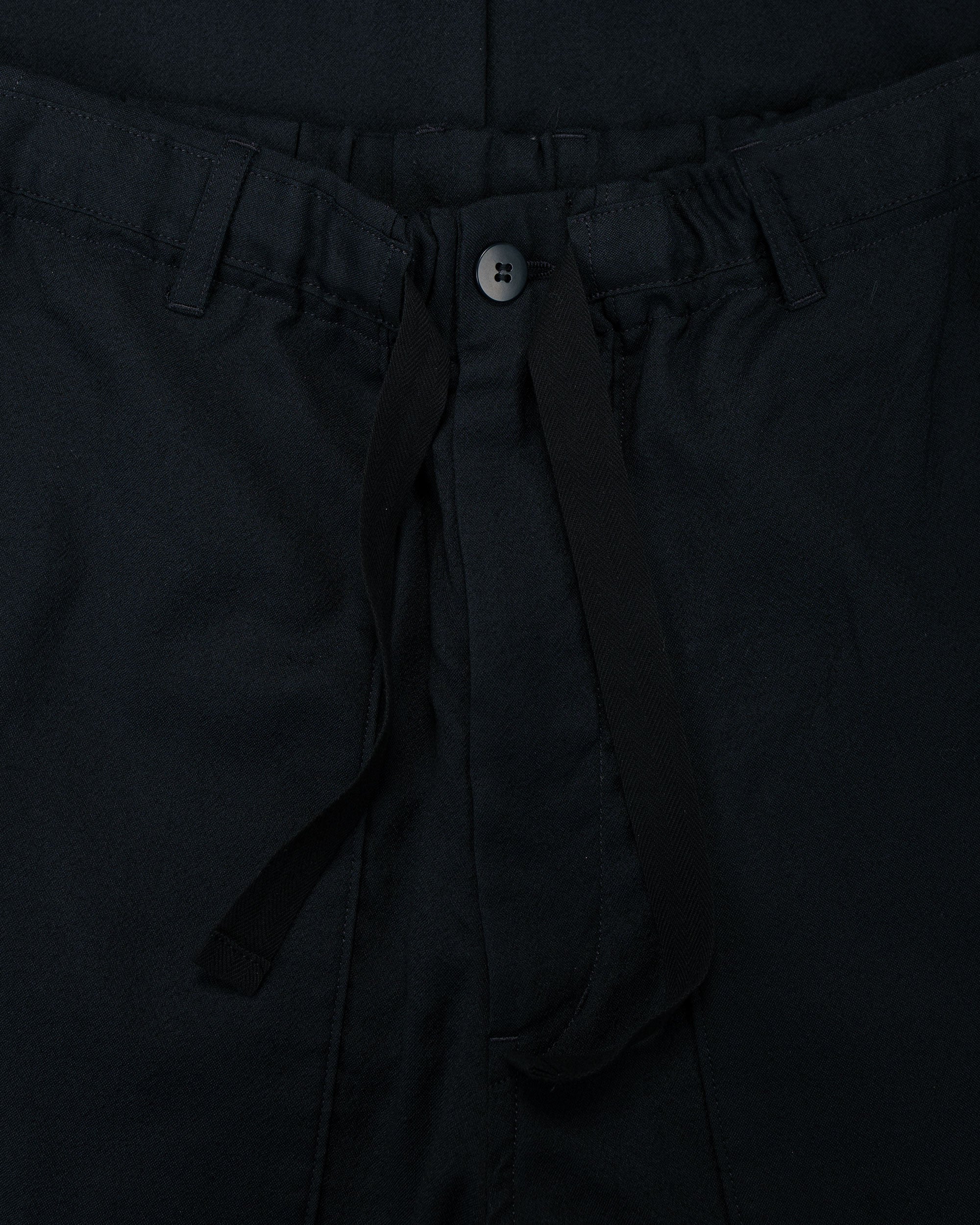 Sage de Cret WO/SI Tumble Washed Wide Easy Pants Navy - Image 5