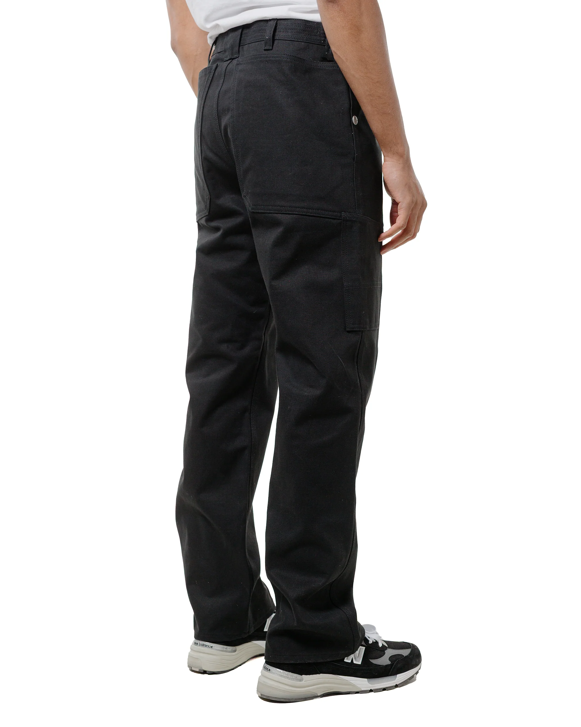 Sassafras Fall Leaf Gardener Pants Selvedge Duck Black - Image 3