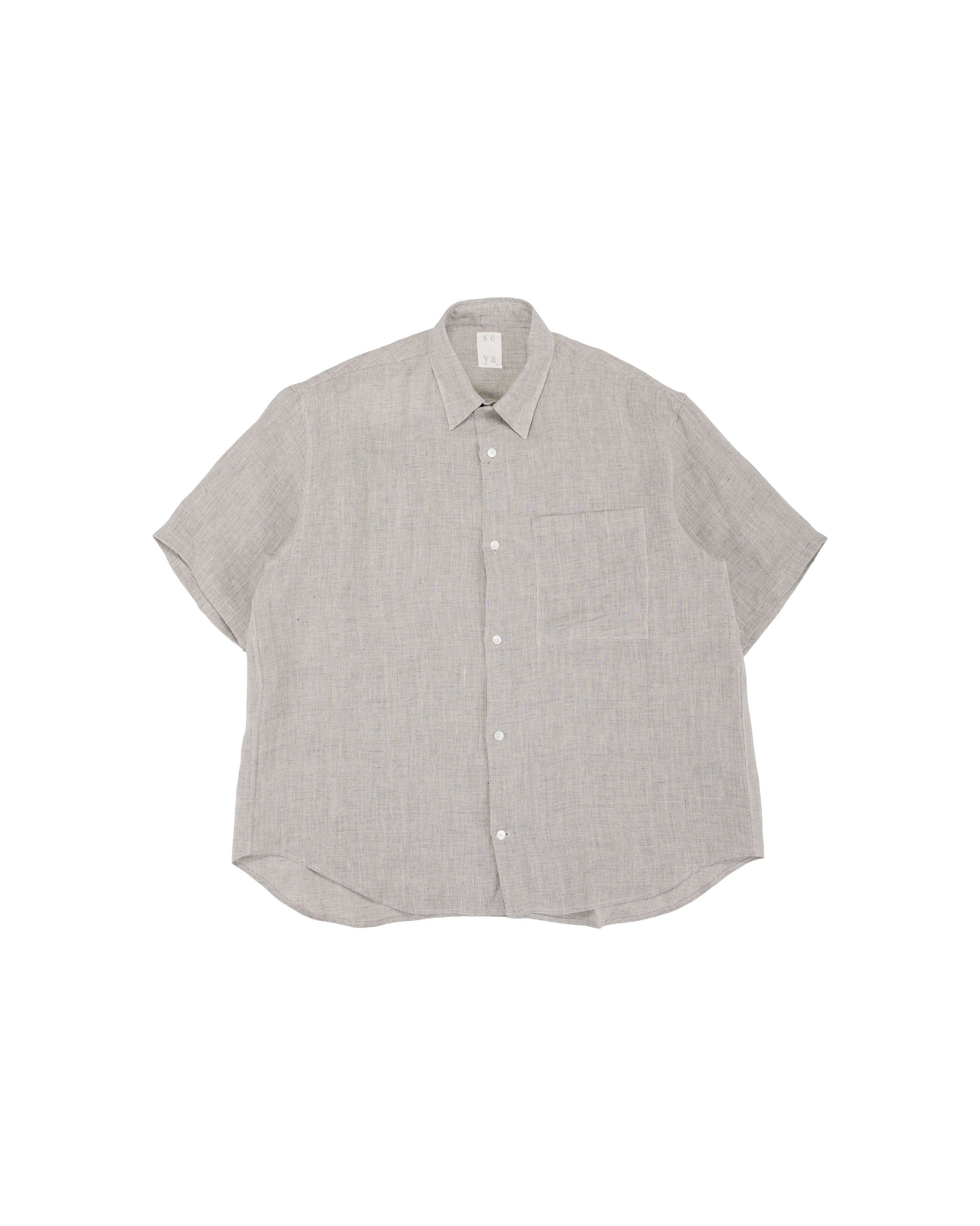 Seya. Eternal Summer Shirt/Linen Mesh Grey Mix
