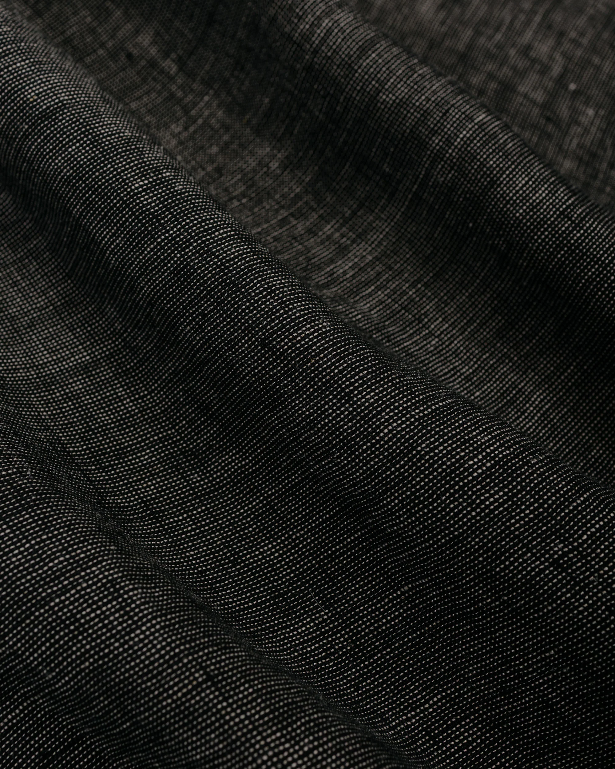 Seya. Nam Ou River Trip Pants/Linen Mesh Black Mix - Image 6