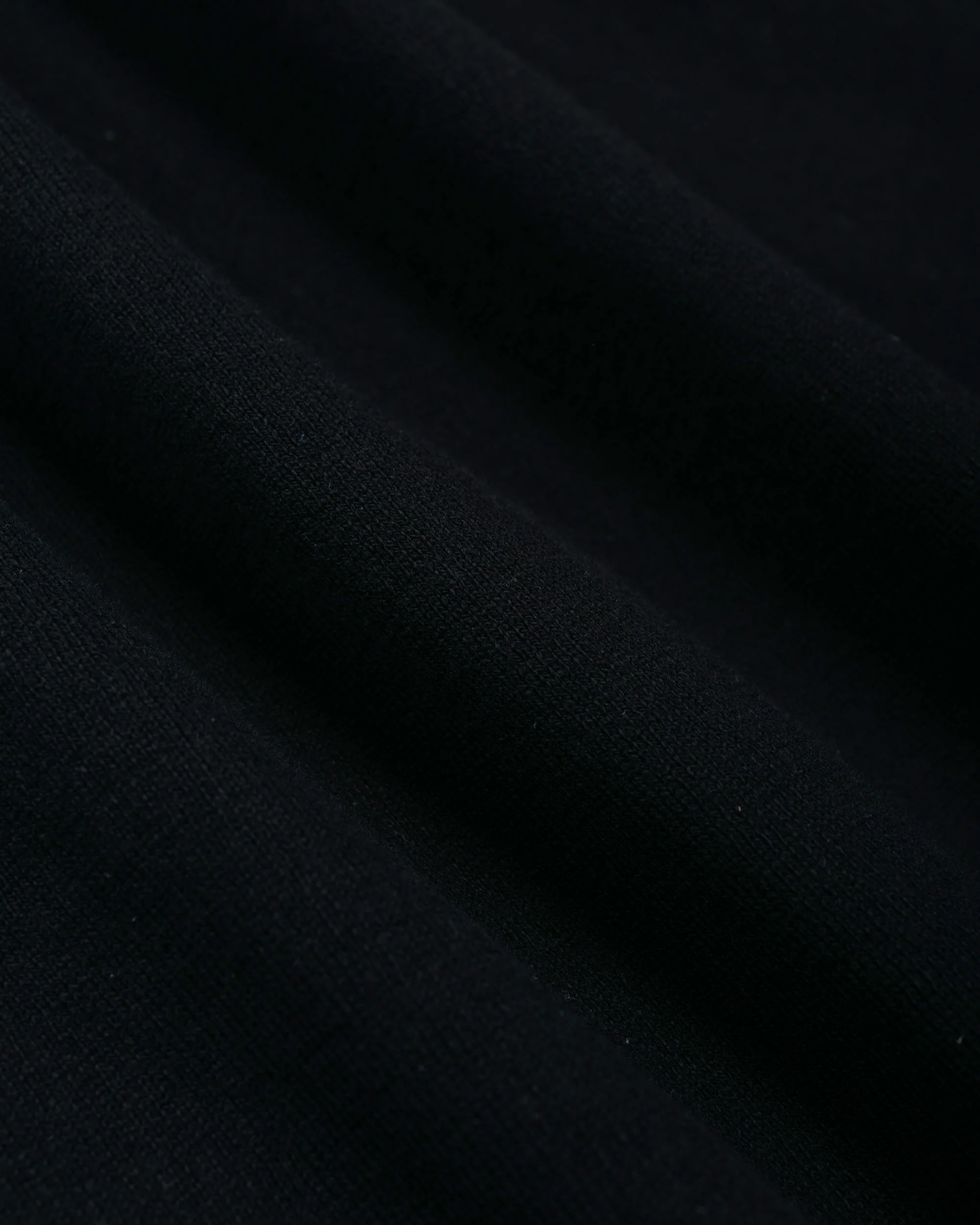 ssstein Organic Cotton Knit Skipper LS Black - Image 6