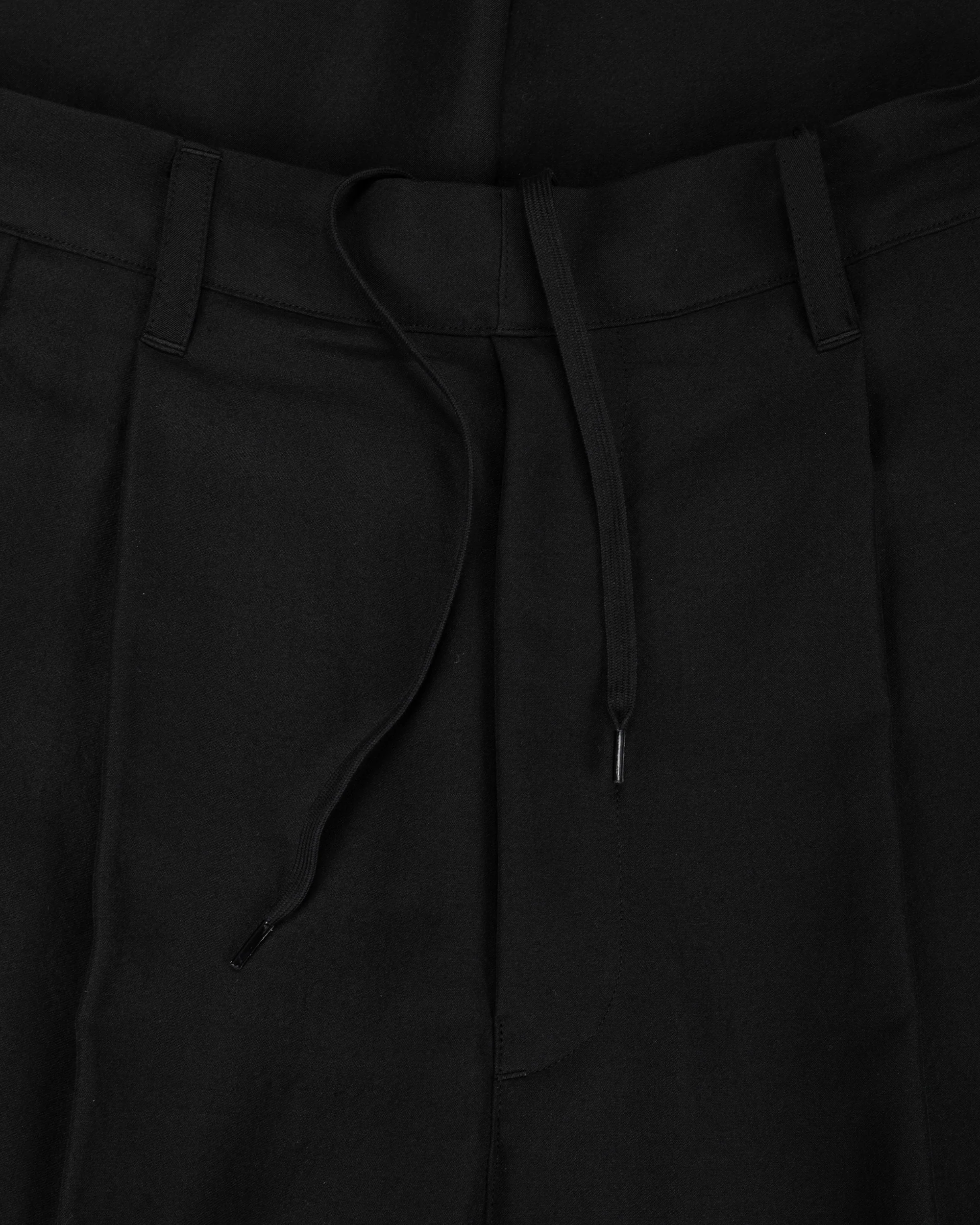 ssstein Wool Silk Wide Easy Trouser Black - Image 5