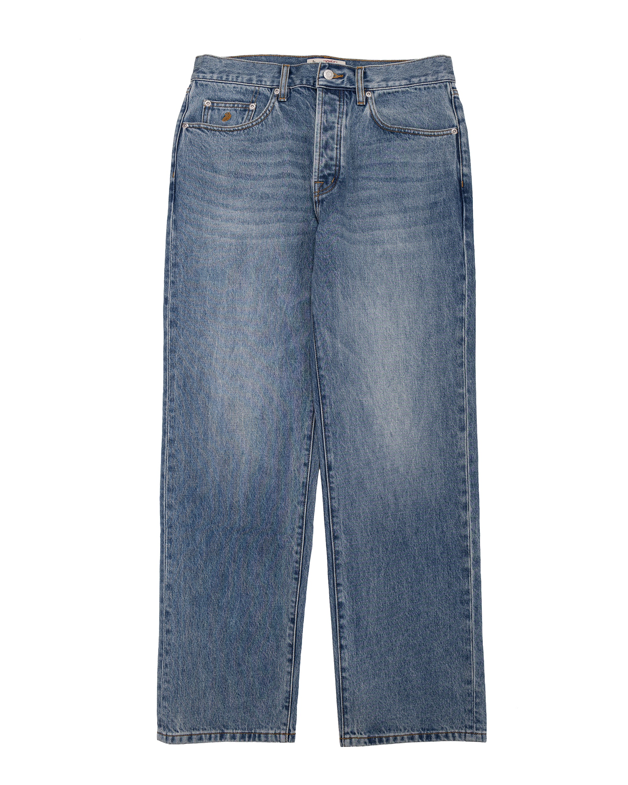Stüssy New Classic Jeans Denim Indigo Stonewash