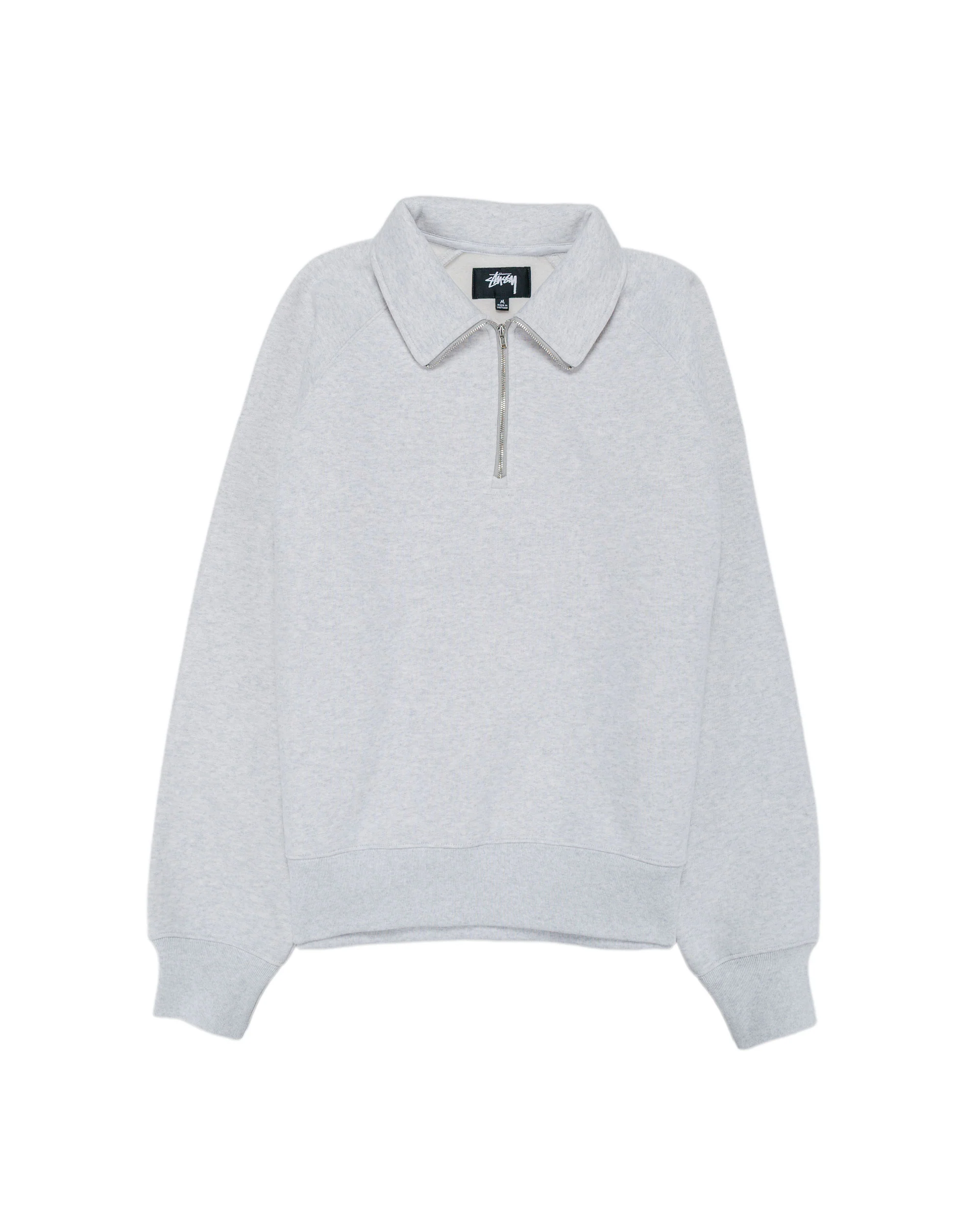 Stüssy Relaxed Half Zip Ash Heather