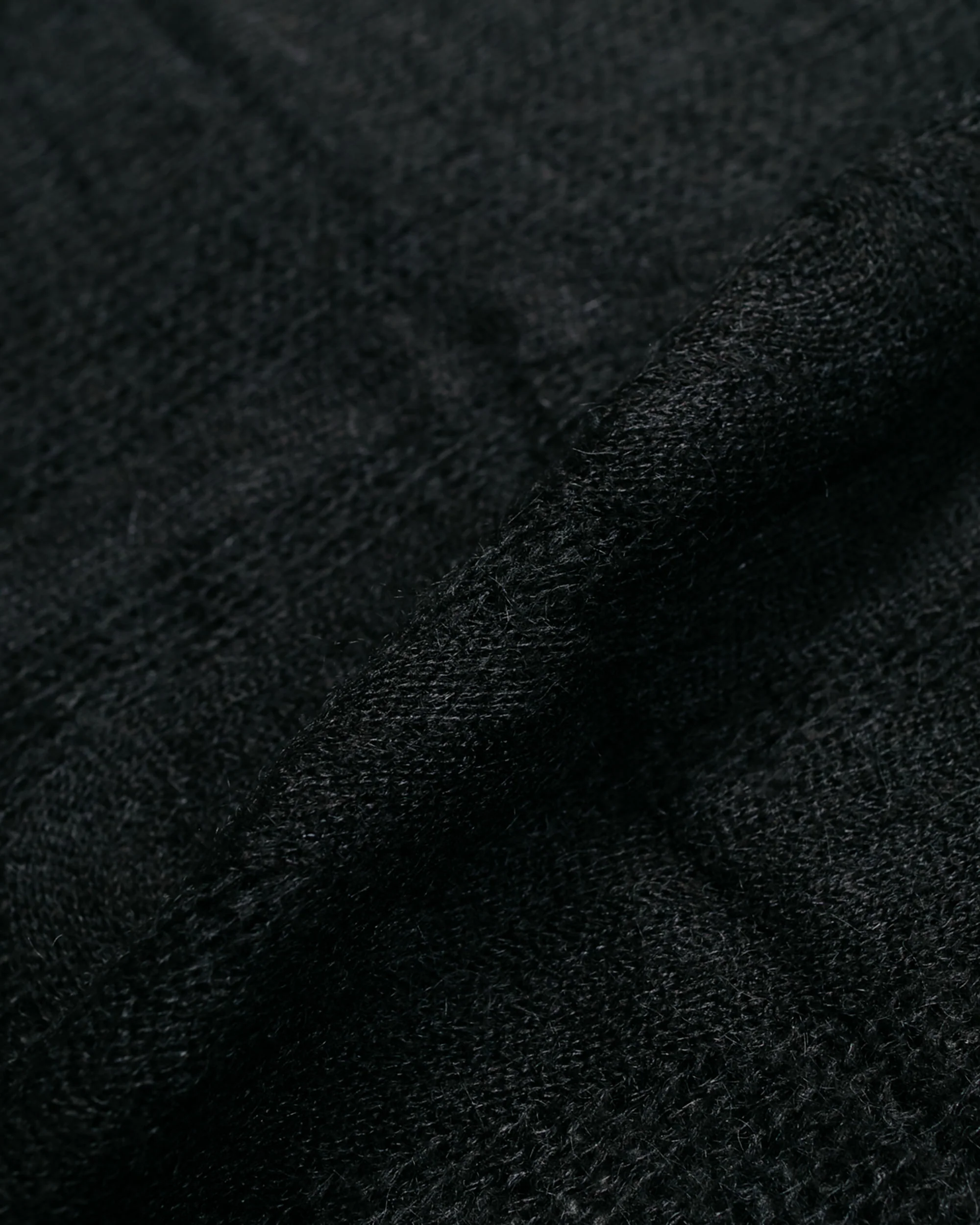 Stüssy S Loose Knit Sweater Black - Image 3