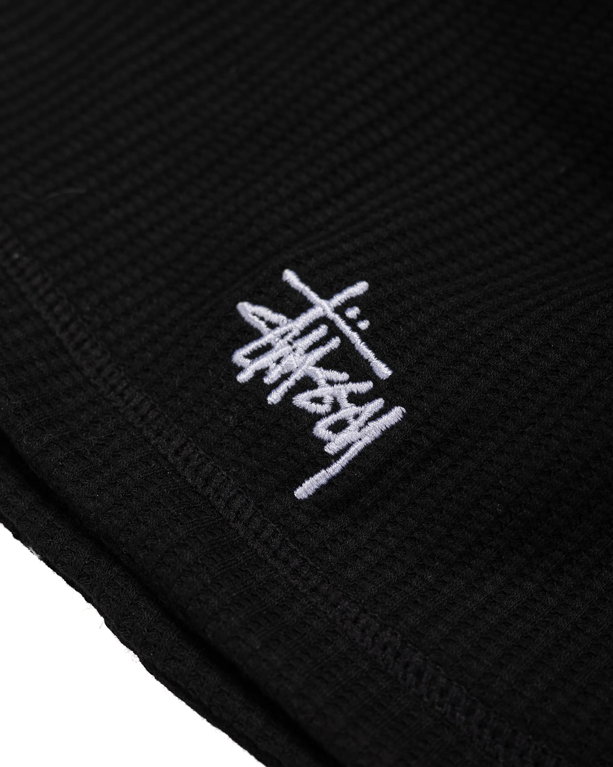 Stüssy Skullcap Waffle Black - Image 2