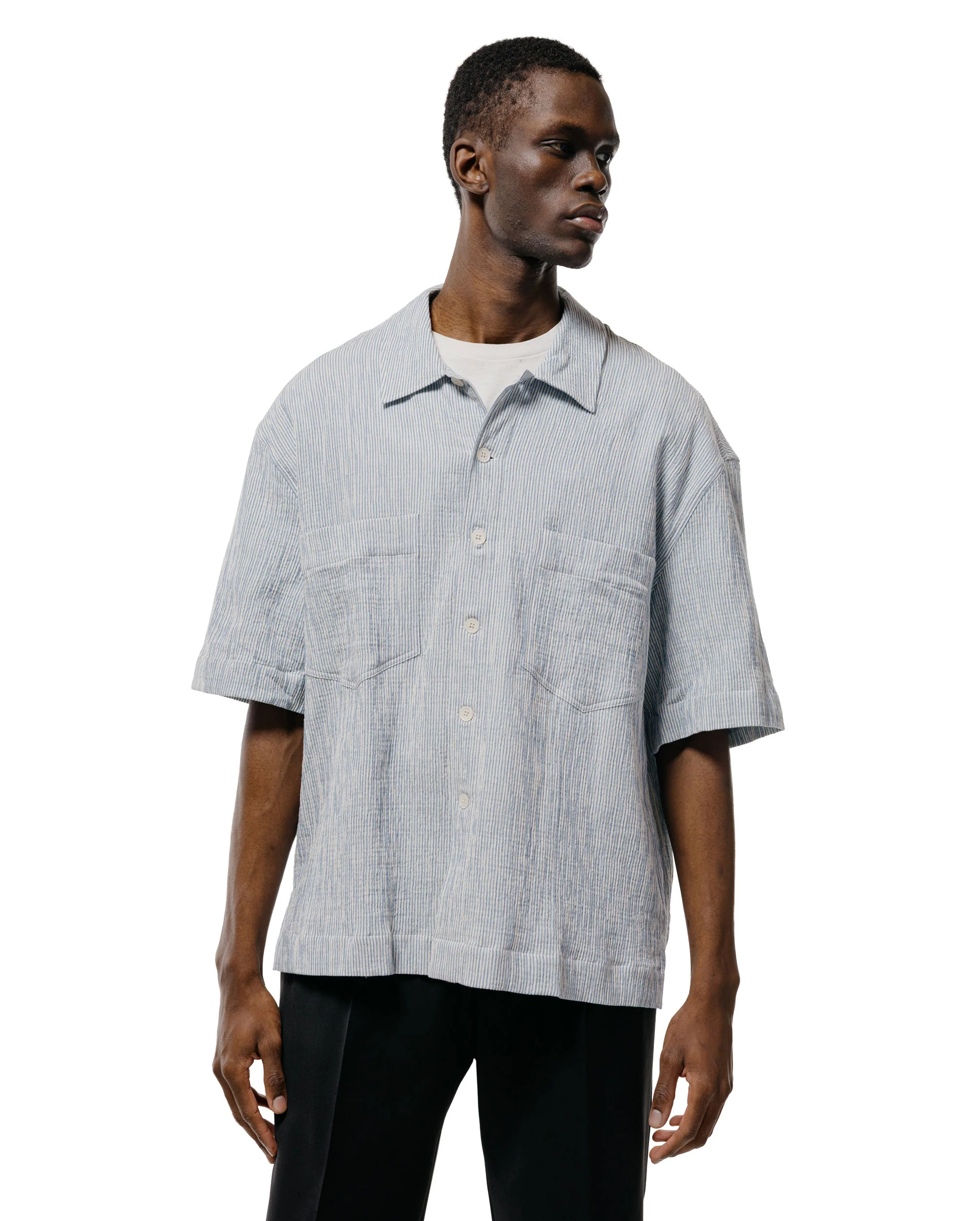 Sunflower Adam Shirt Stripe 210 Blue - Image 2