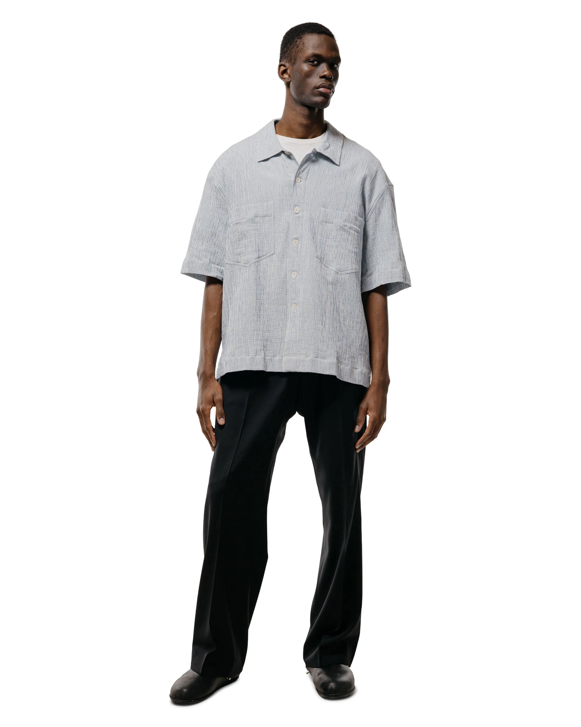 Sunflower Adam Shirt Stripe 210 Blue - Image 5