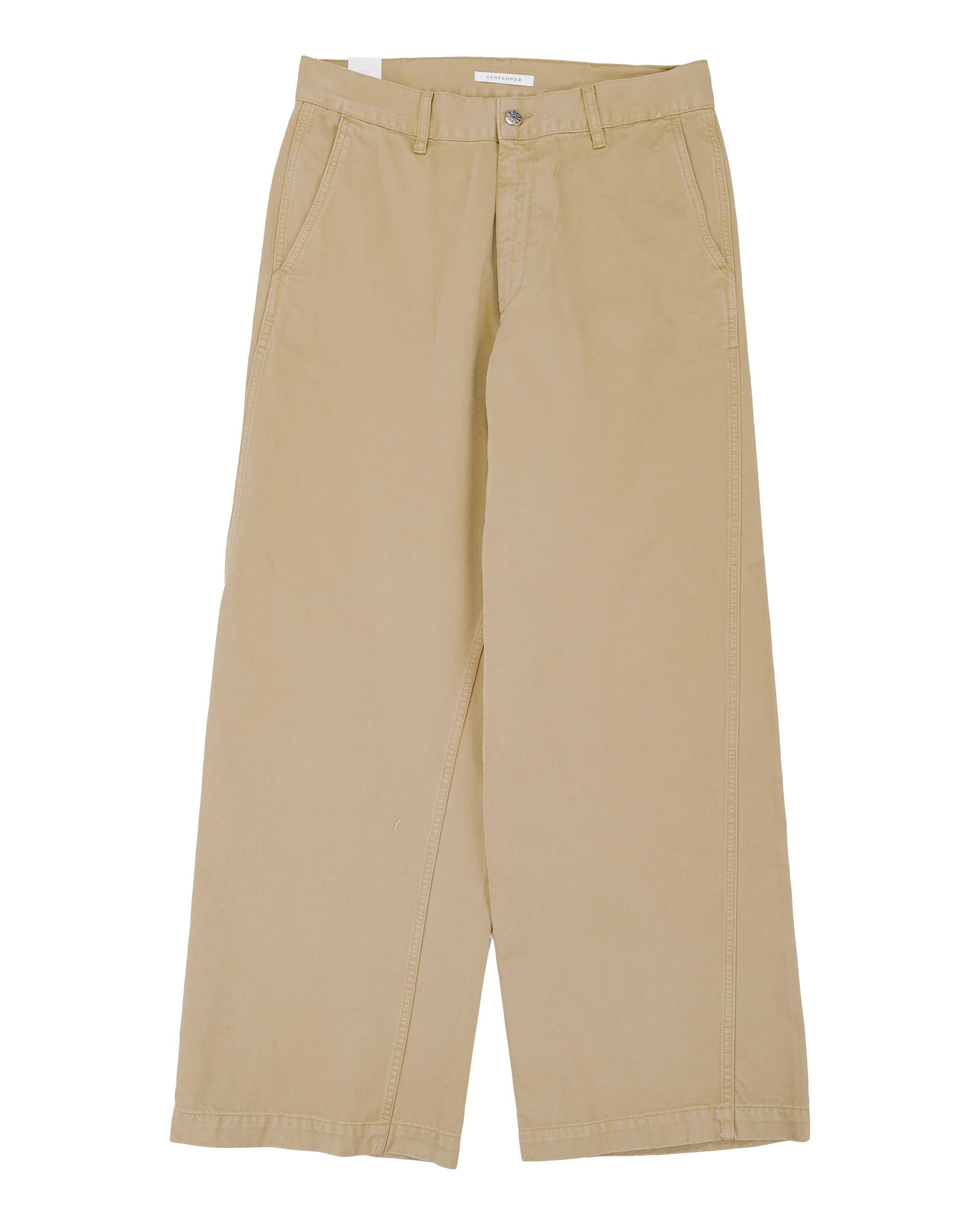 Sunflower Wide Twist Chino Khaki