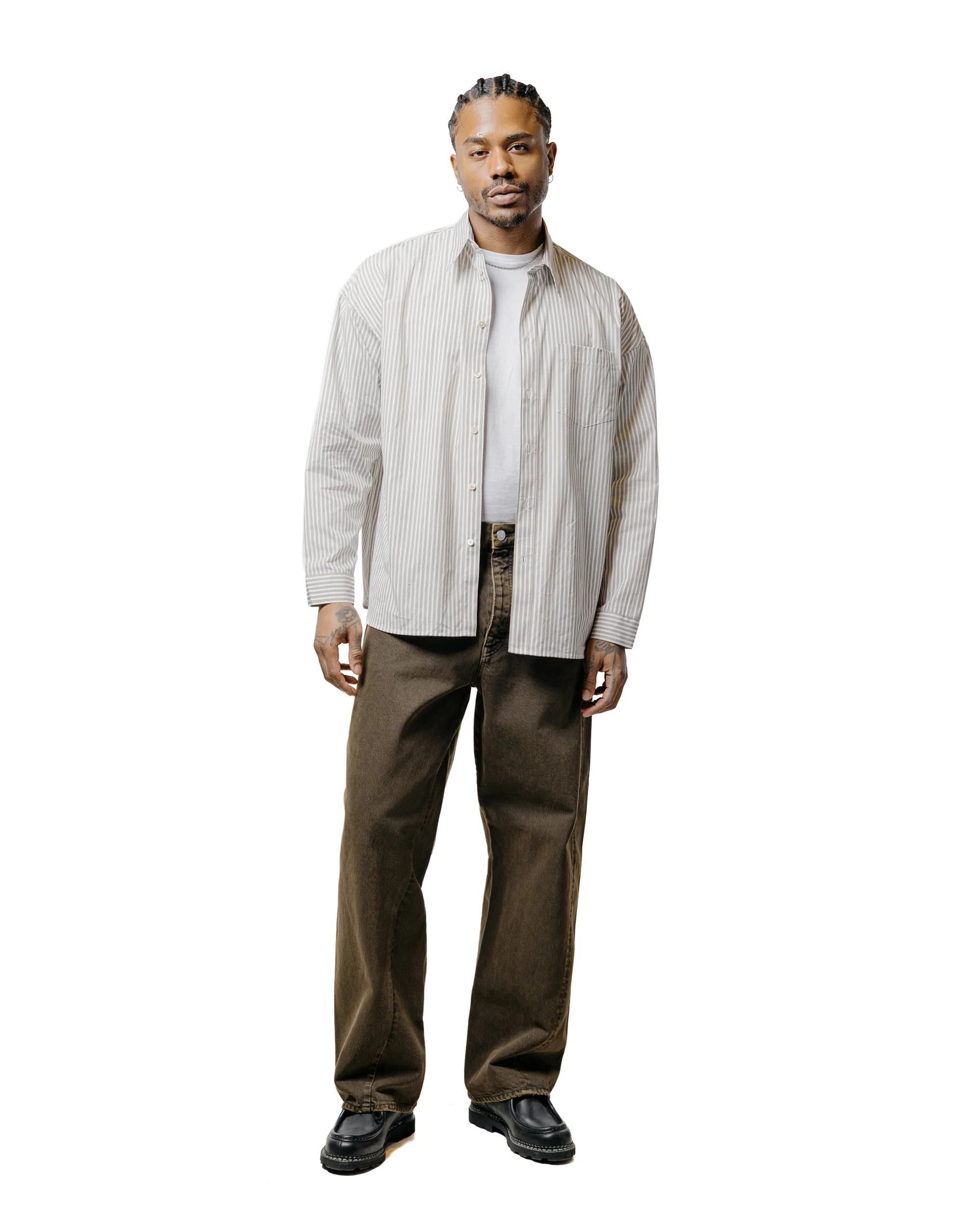 Sunflower Wide Twist Overdyed Black Khaki - Image 4