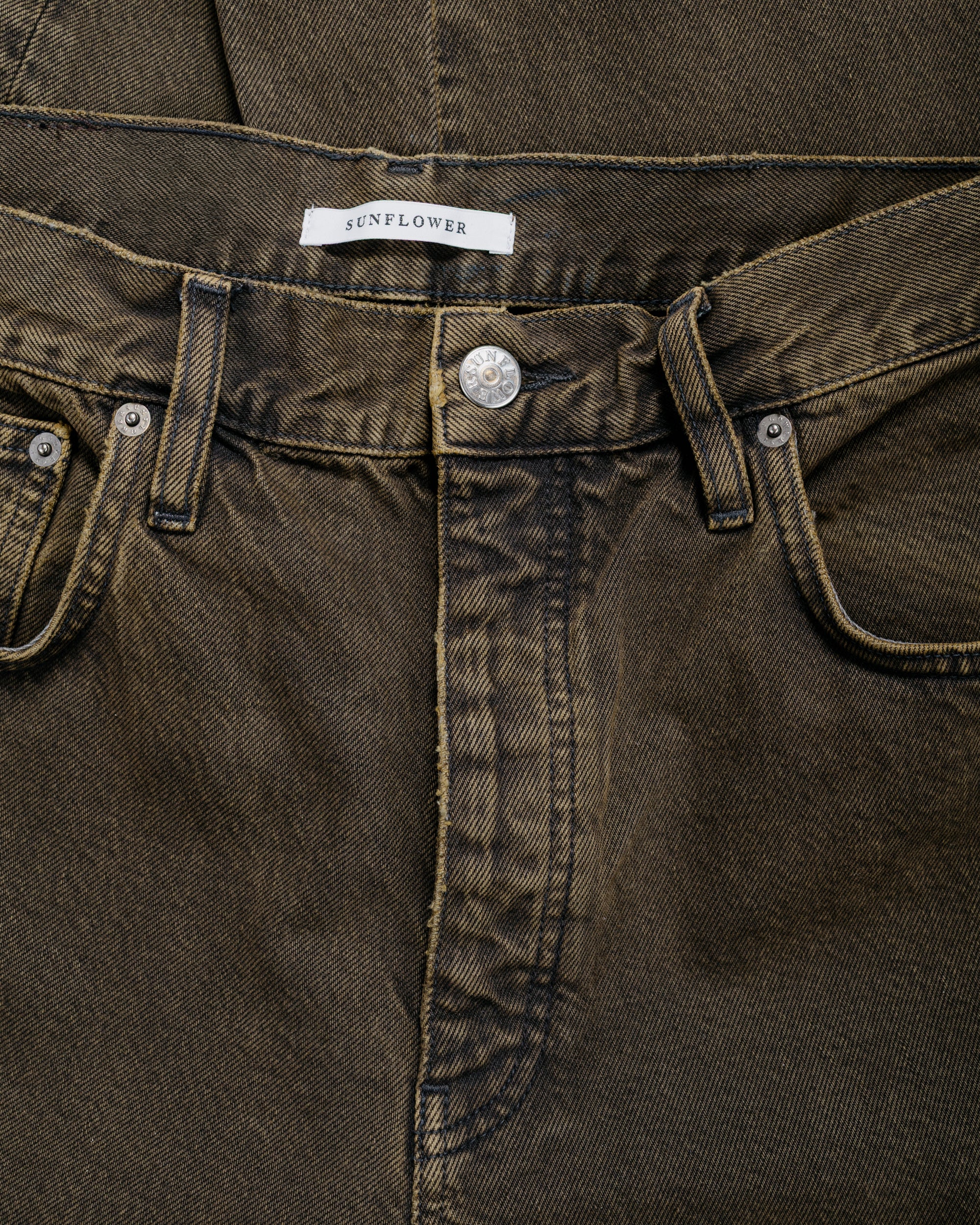 Sunflower Wide Twist Overdyed Black Khaki - Image 5