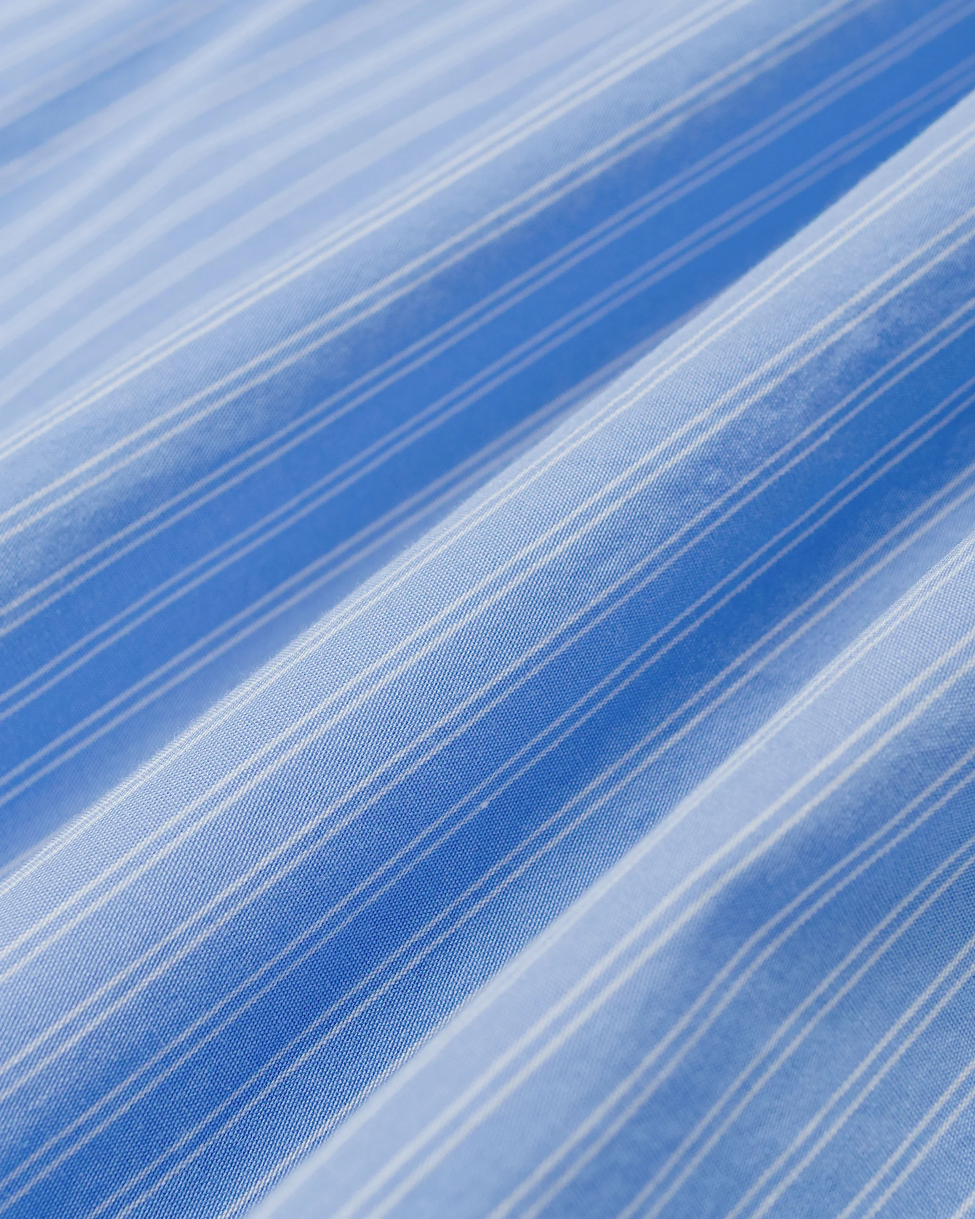 Tekla Poplin Pyjama Shirt Pin Stripes - Image 6