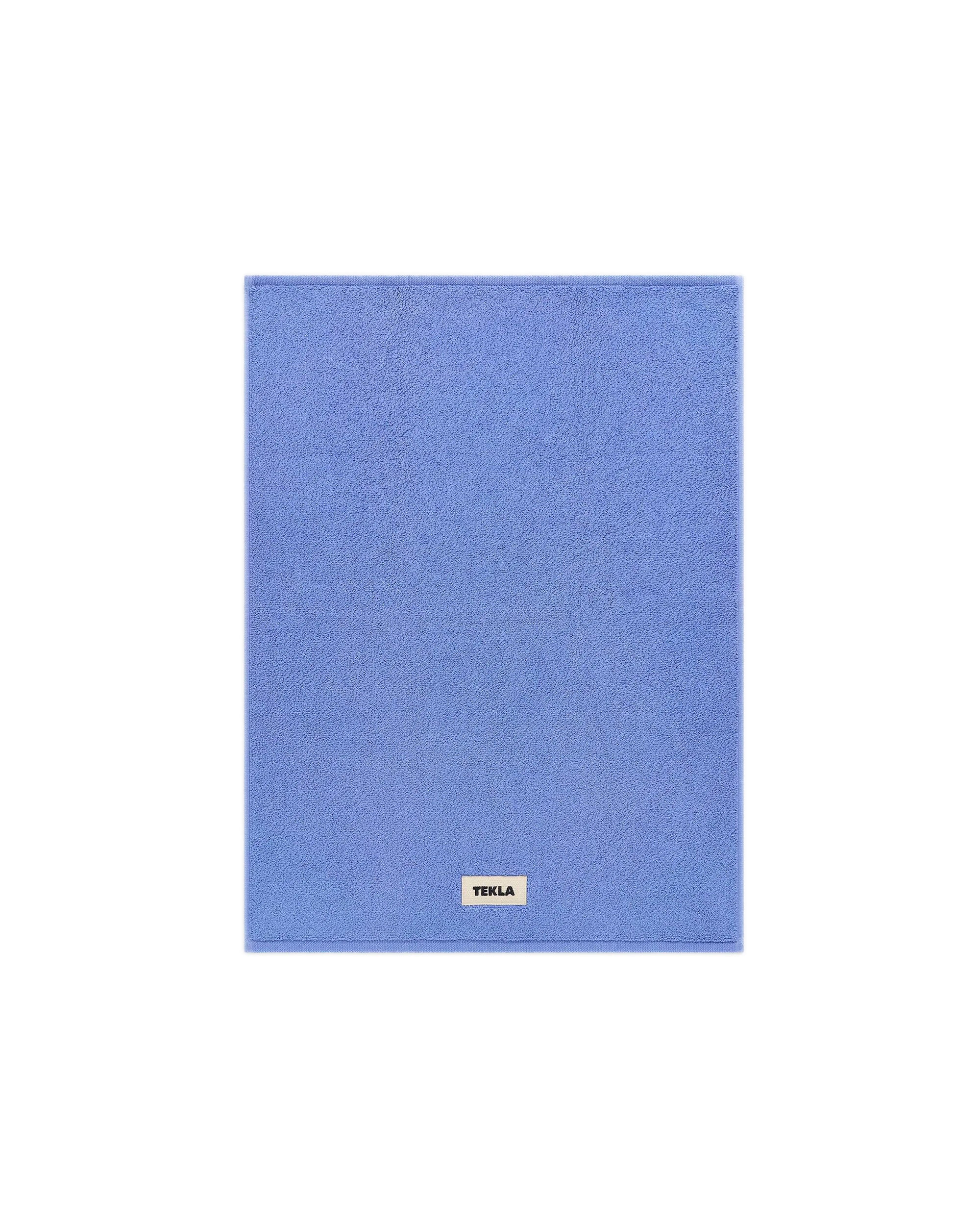 Tekla Terry Bath Mat Clear Blue