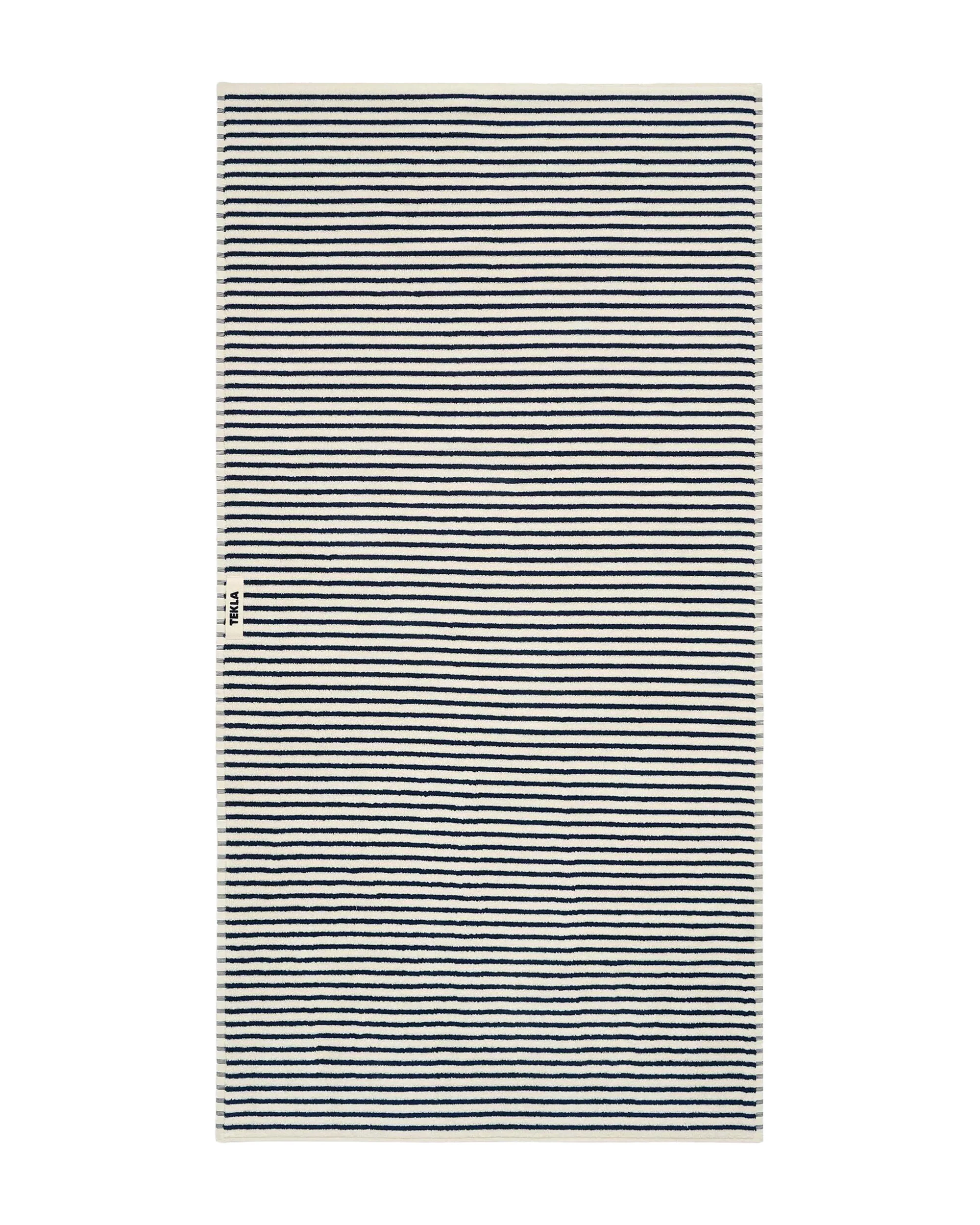 Tekla Terry Bath Towel Sailor Stripes - Image 2