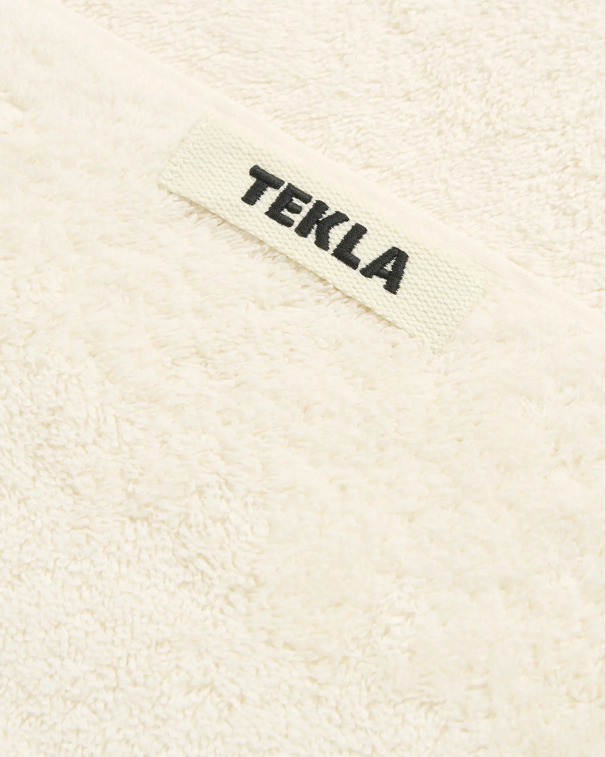 Tekla Terry Washcloth Ivory - Image 2