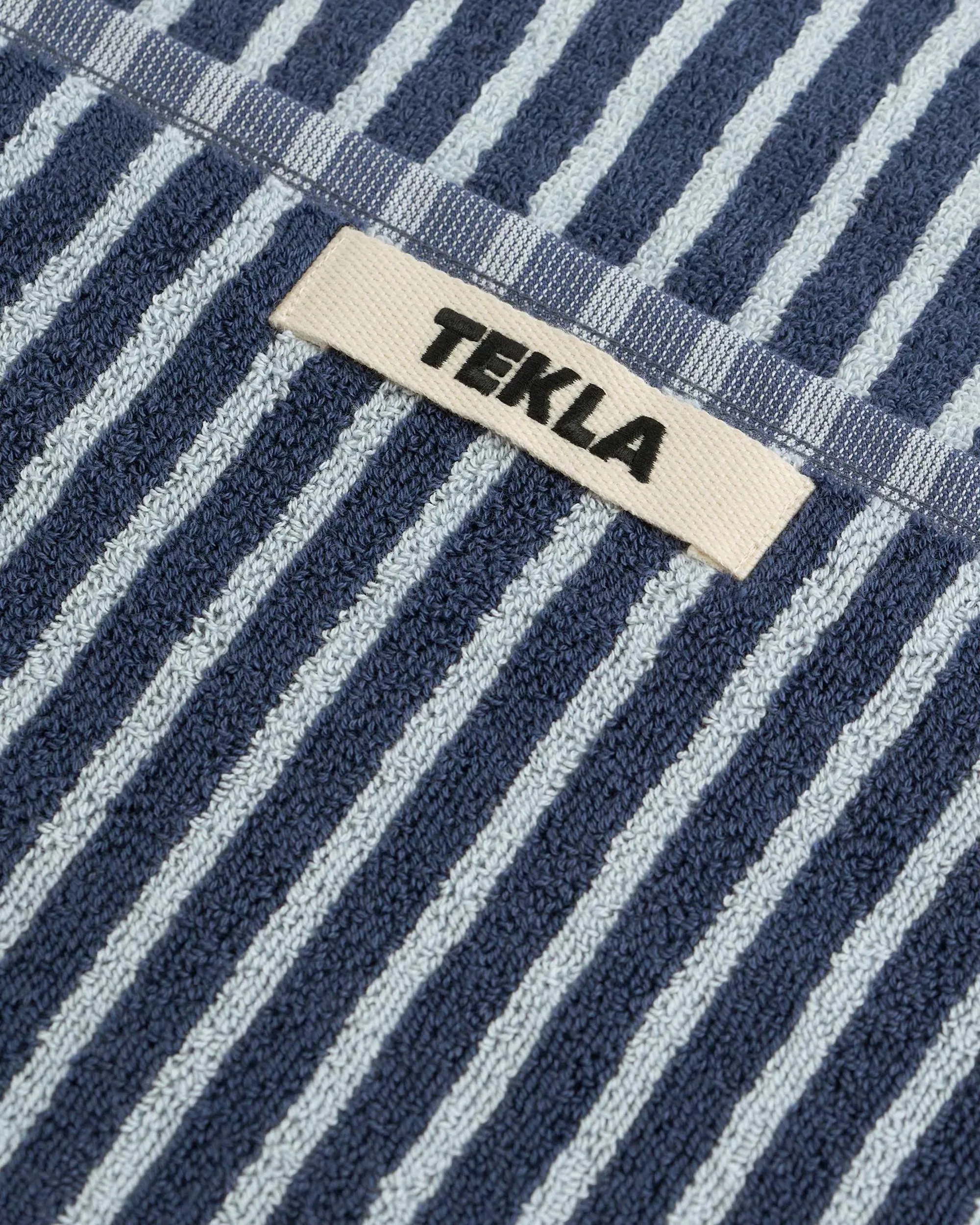 Tekla Terry Washcloth River Stripes - Image 2
