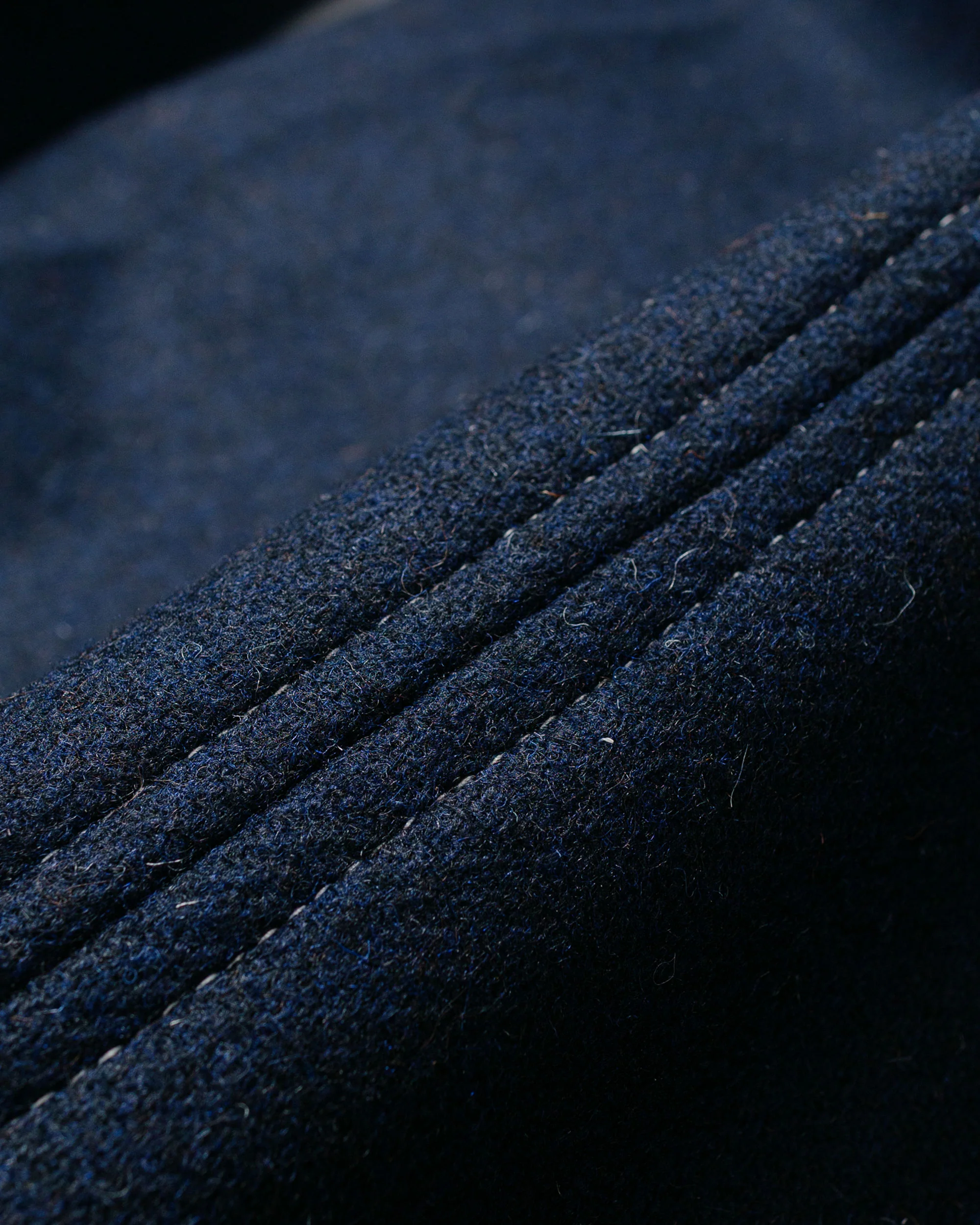 Tender Type 948 Ambler Coat Double Face Jacob Melton Navy - Image 6