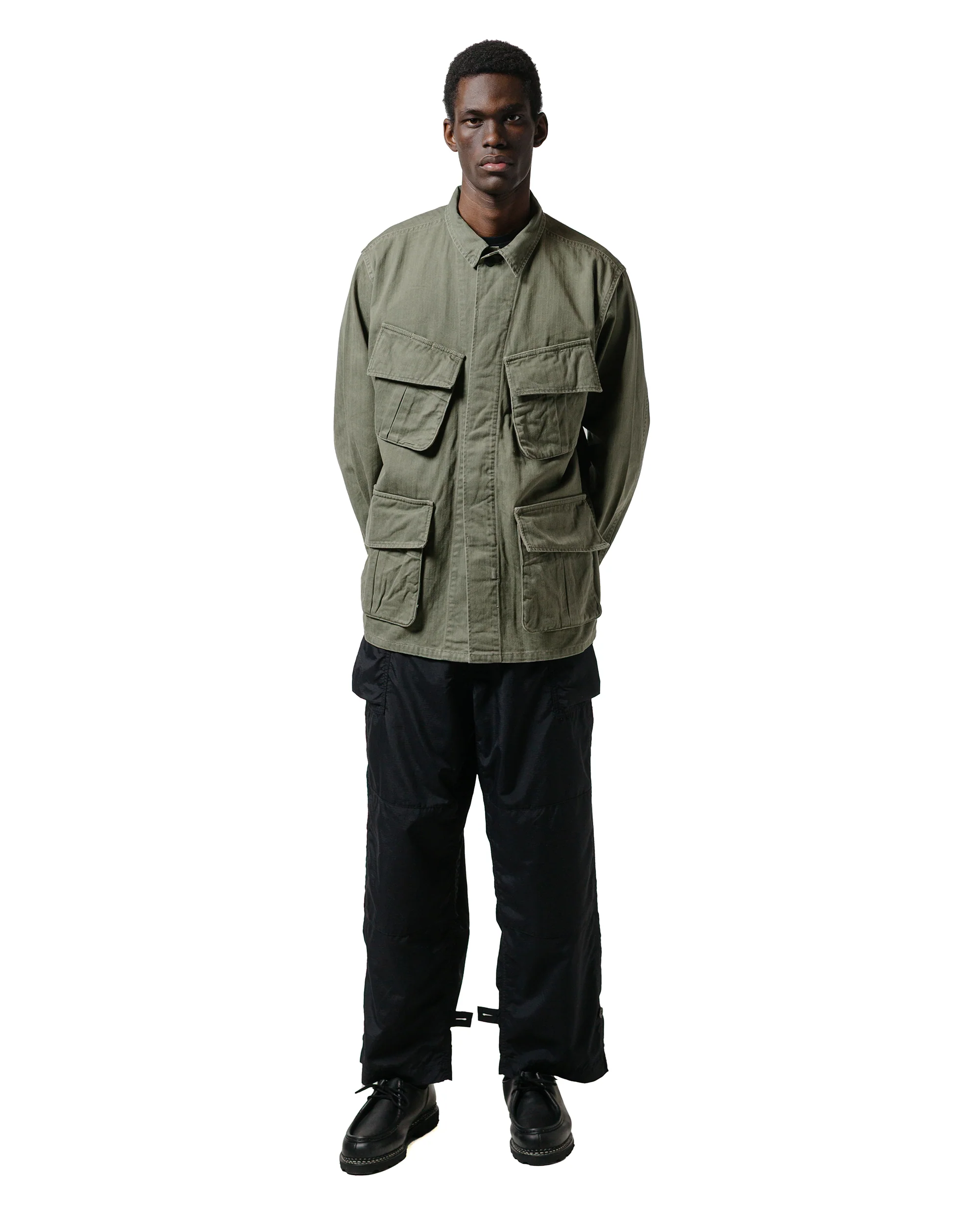 The Corona Utility FP028 M-43 Cargo Slacks SUPPLEX Nylon Ripstop Black - Image 4