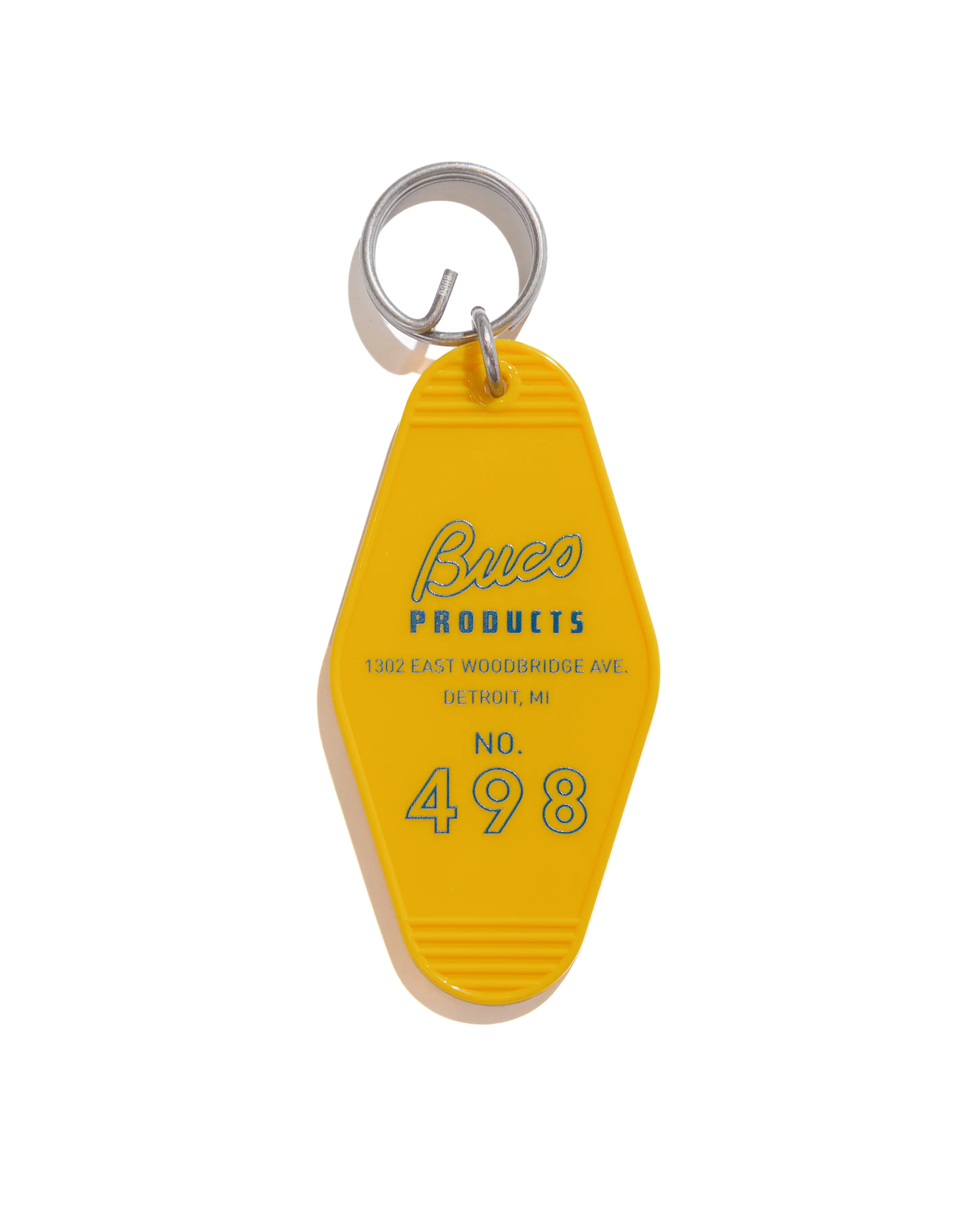 The Real McCoy’s BA24103 Buco Motel Key Ring Yellow - Image 2