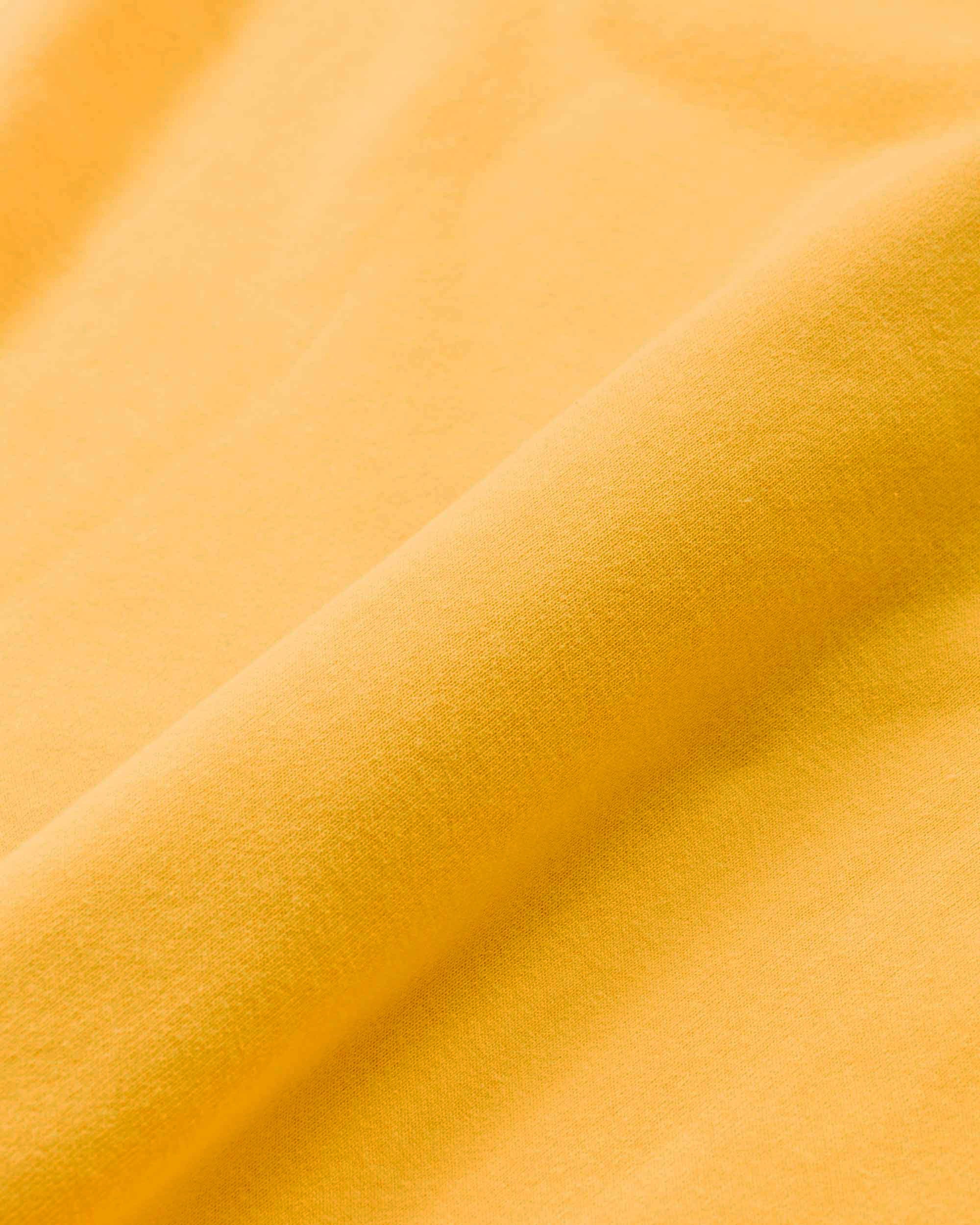 The Real McCoy’s MC20005 9oz. Loopwheel S/S Sweatshirt Yellow - Image 5