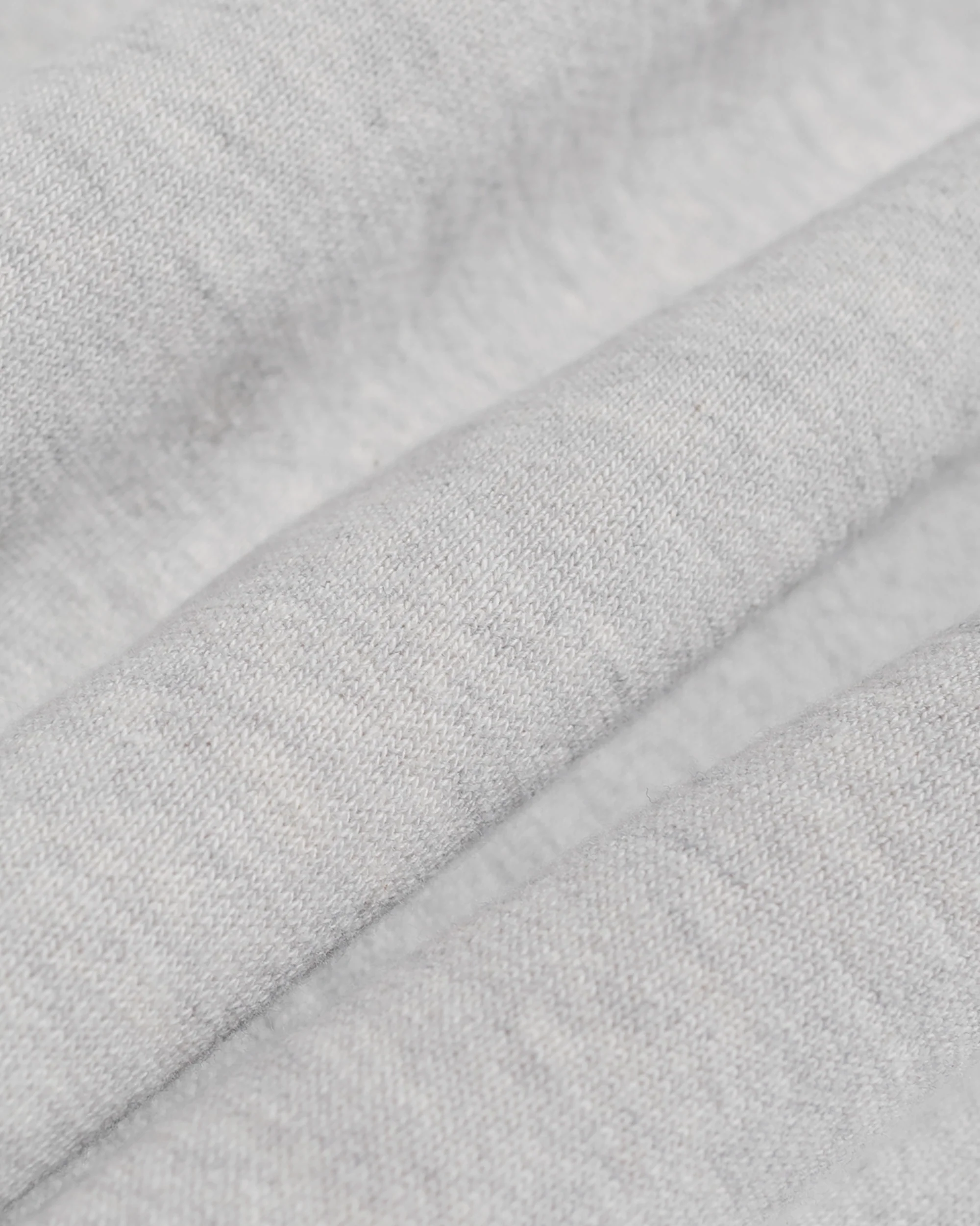 The Real McCoy’s MC24114 10 Oz. Loopwheel Hooded Sweatshirt Snow Gray - Image 5