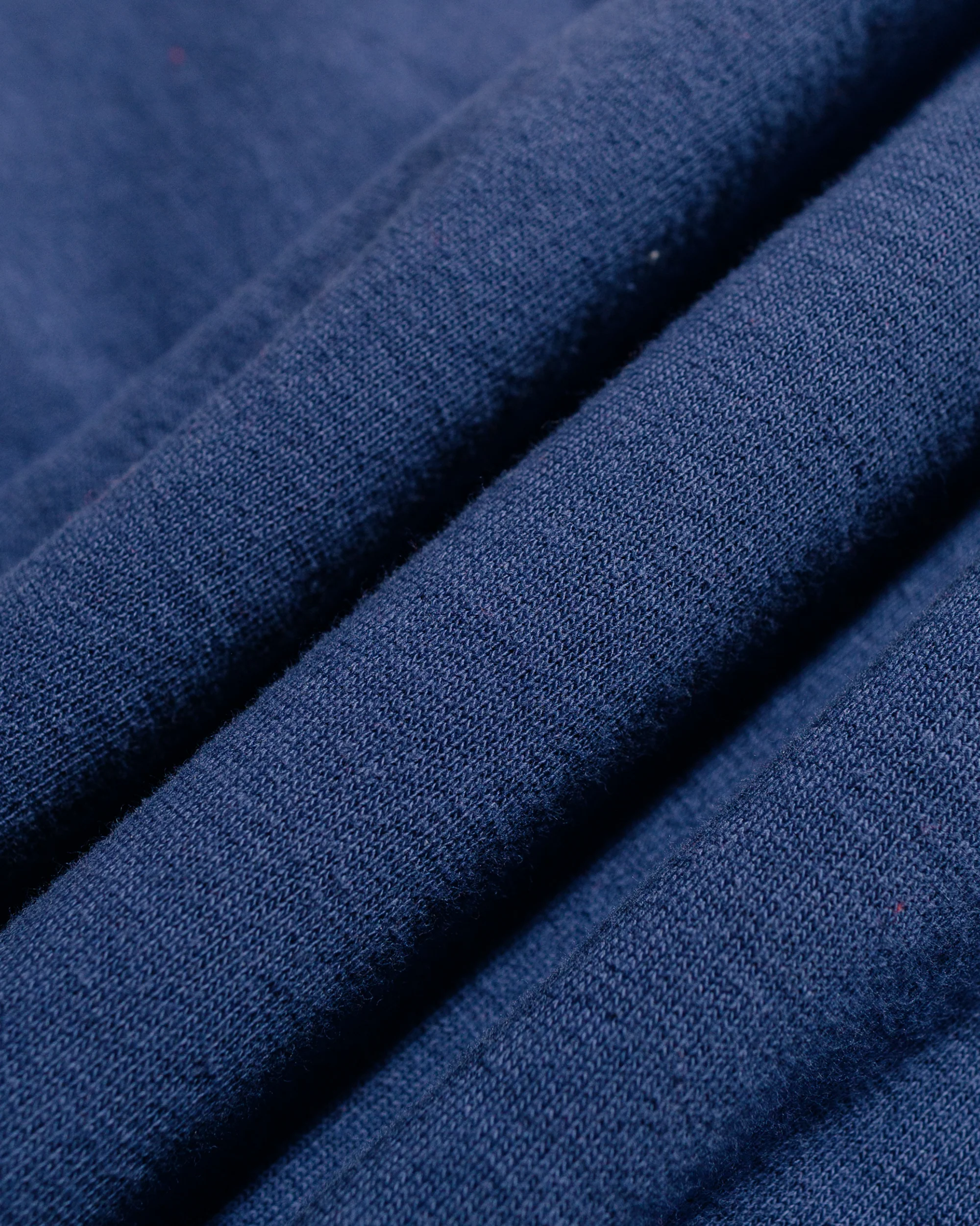 The Real McCoy’s MC24117 9 Oz. Loopwheel Raglan Sweatshirt MQ Navy - Image 6