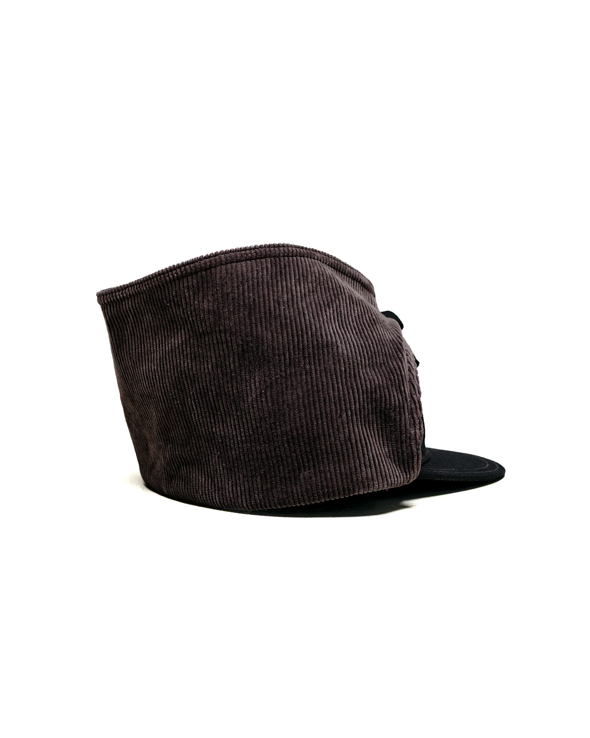 The Real McCoy's BA25103 Buco Cotton Canvas Windproof Riding Cap Black - Image 2