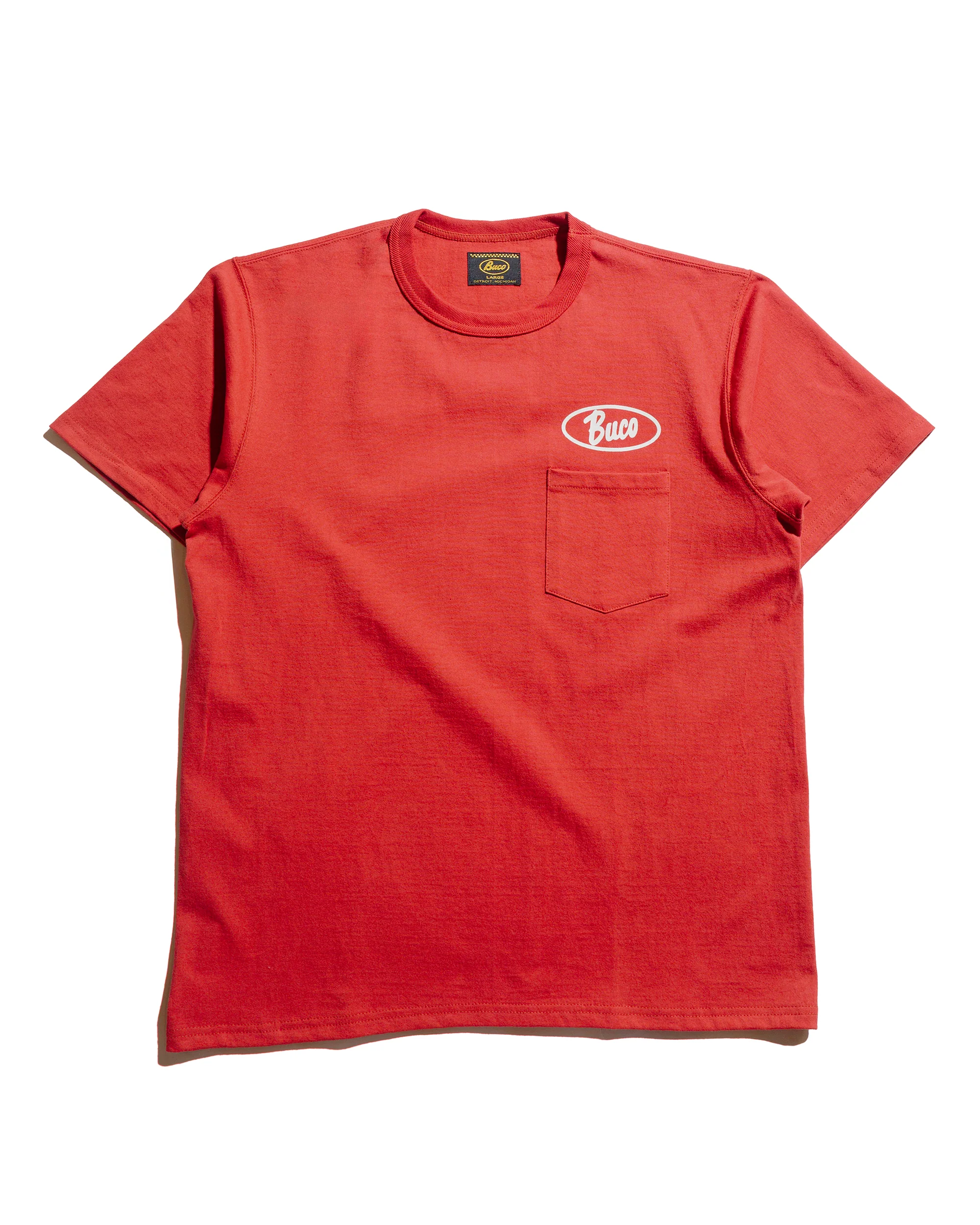 The Real McCoy's BC25005 Buco Tee / Enthusiast Cherry
