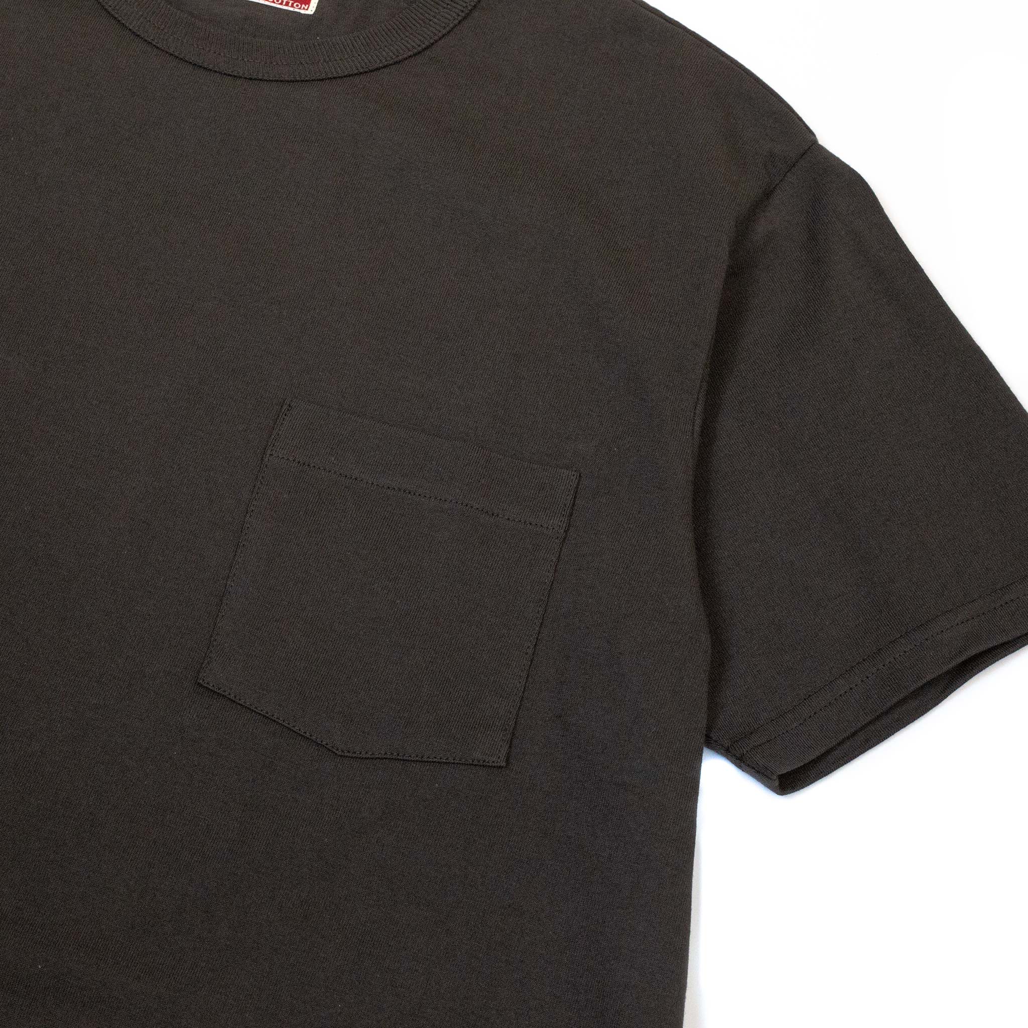 The Real McCoy's MC19012 Pocket Tee Shale - Image 3