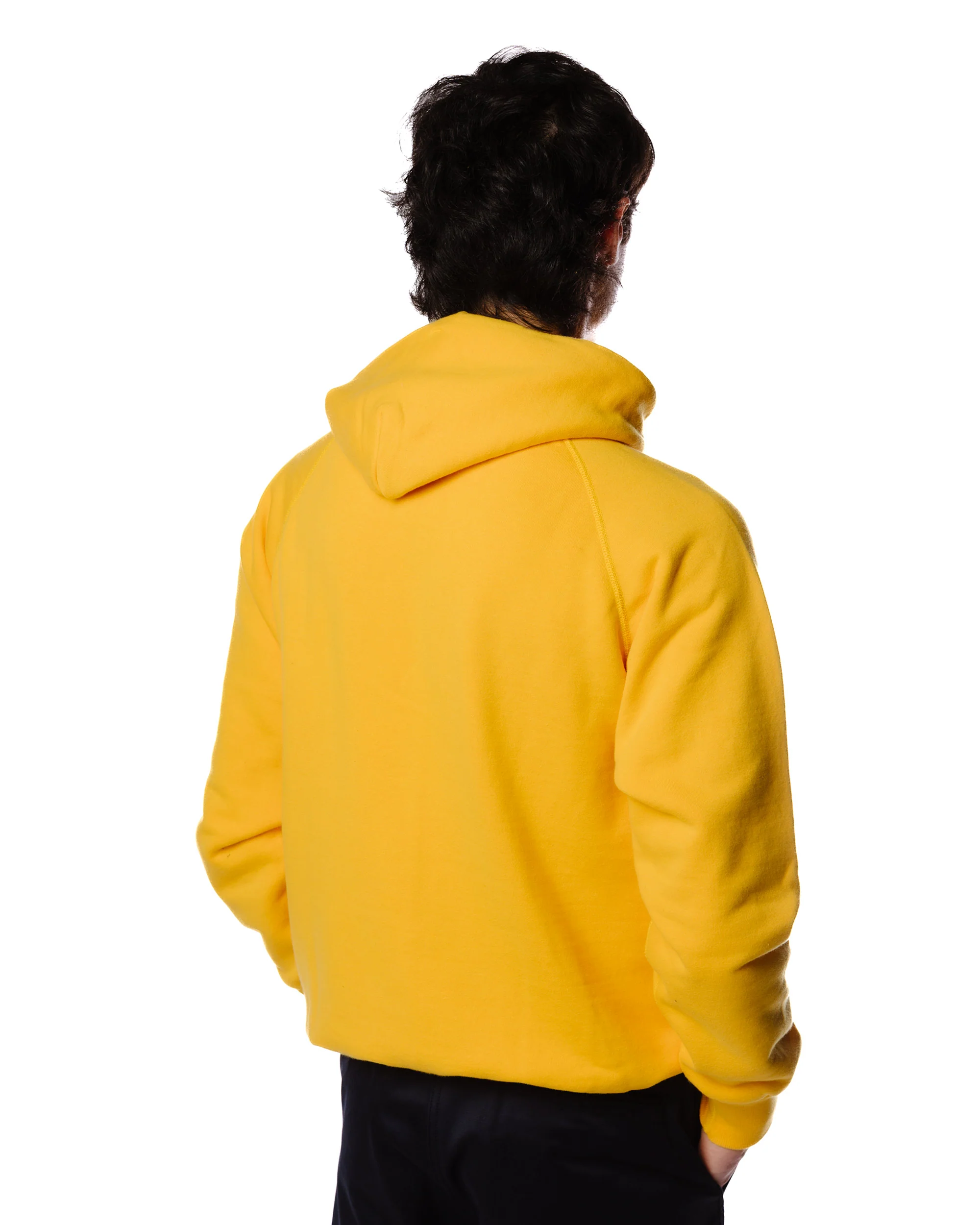 The Real McCoy's MC21017 9oz. Loopwheel Parka Yellow - Image 4